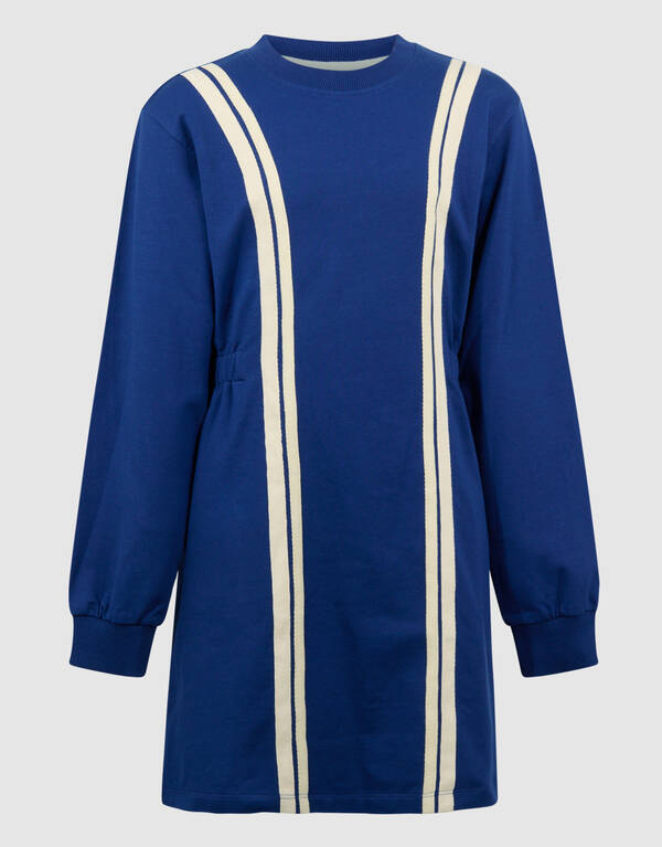 Sporty Sweat Jurk Donkerblauw SHOEBY GIRLS