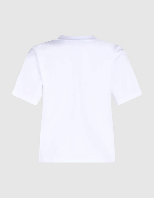 Basis T-shirt Wit By Lonneke SHOEBY WOMEN