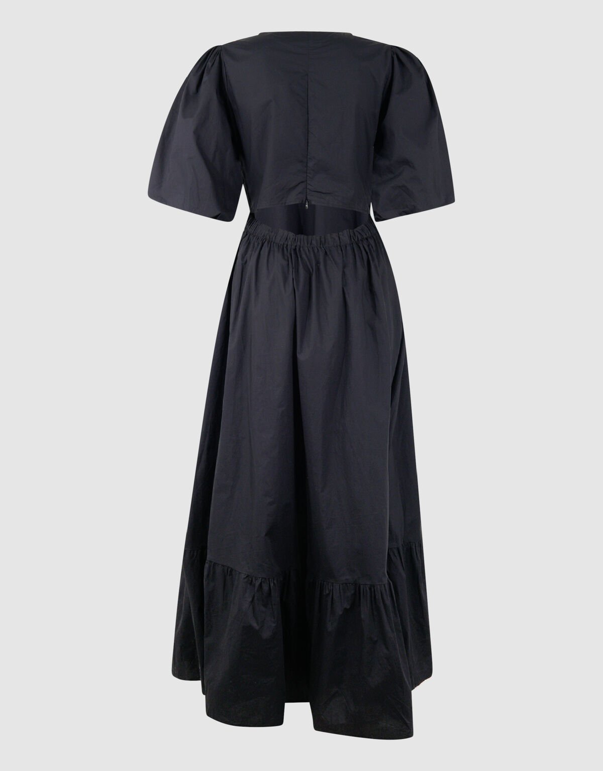 Poplin Maxi Jurk Zwart SHOEBY WOMEN