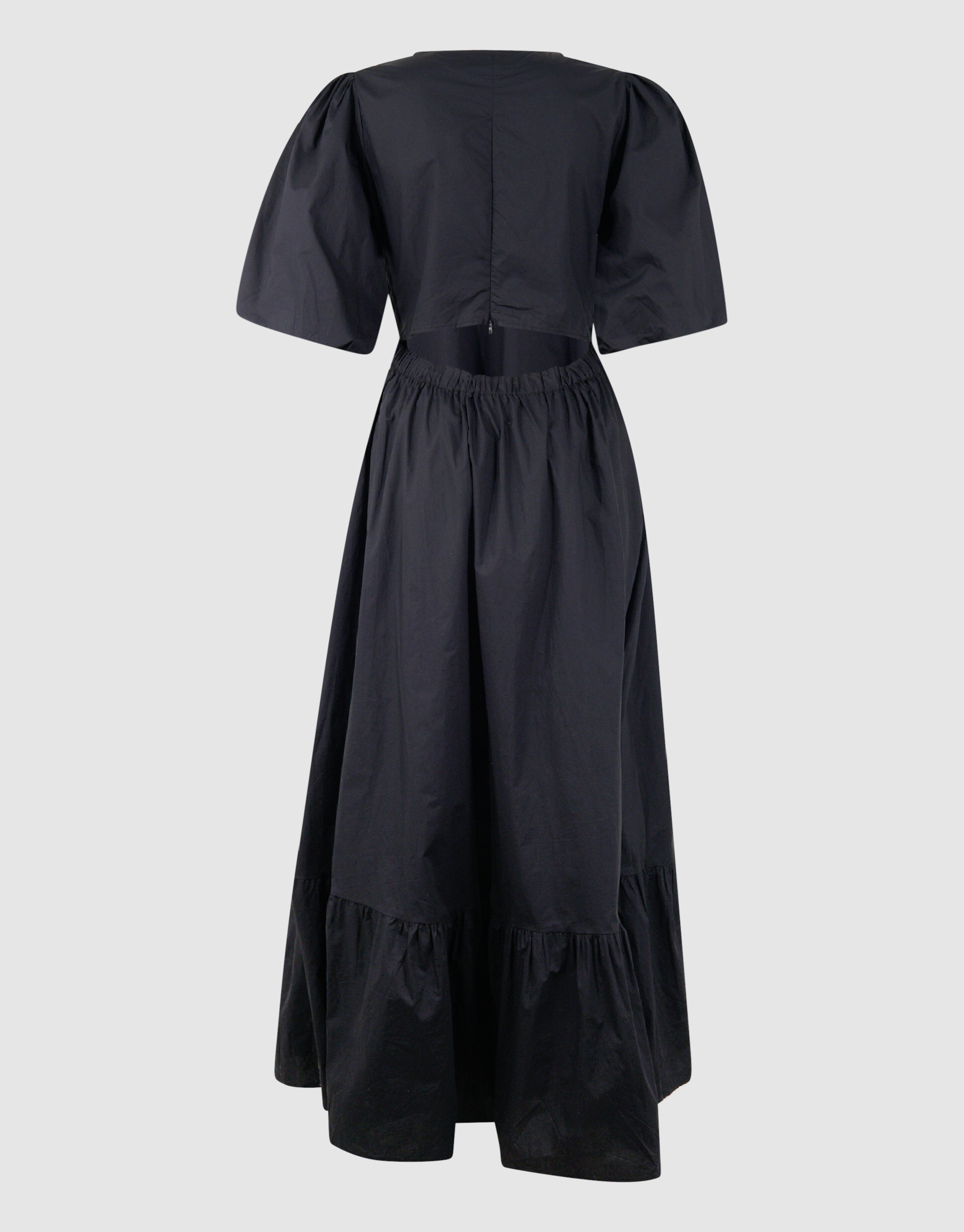 Poplin Maxi Jurk Zwart SHOEBY WOMEN