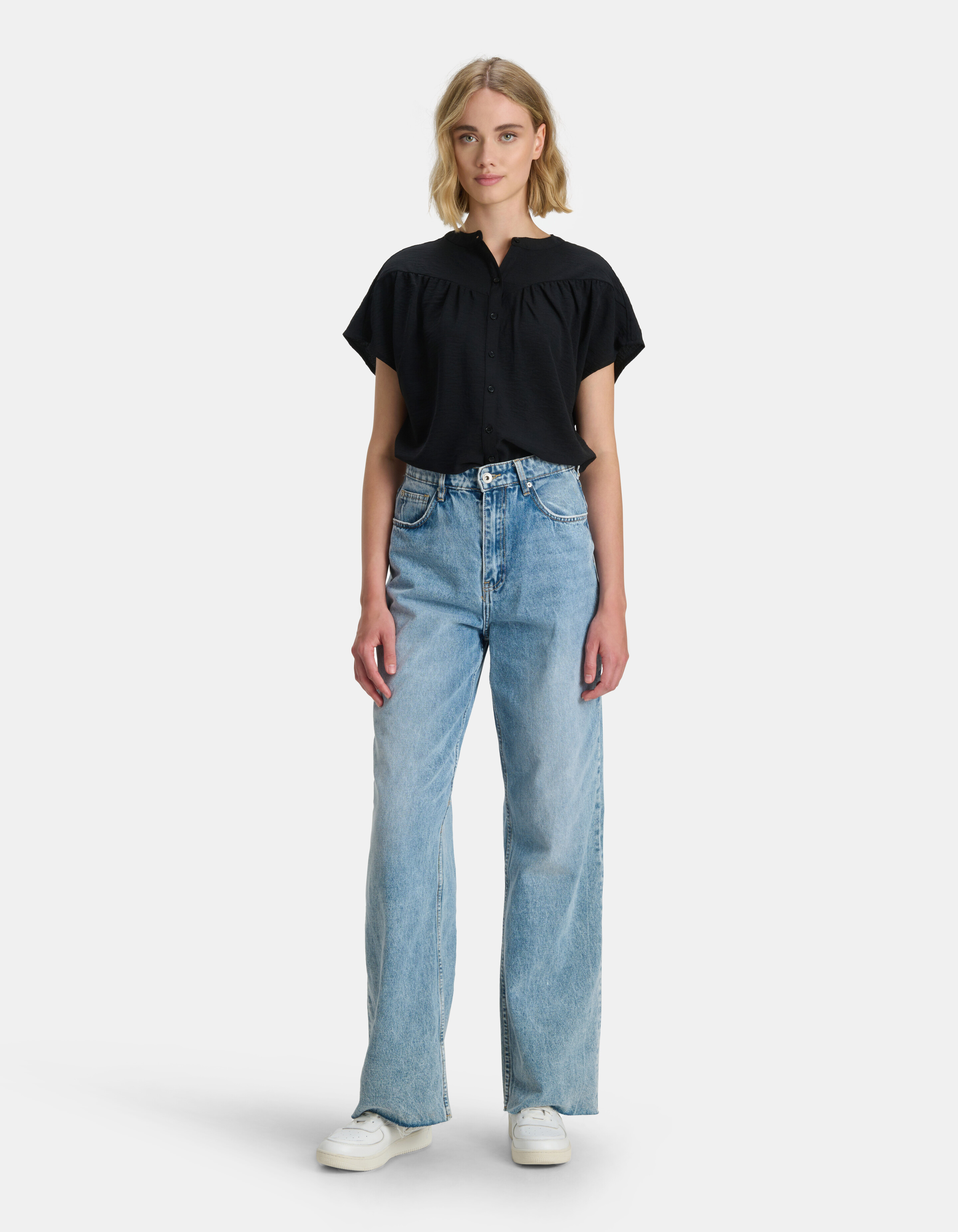 Relaxed Top Zwart SHOEBY WOMEN