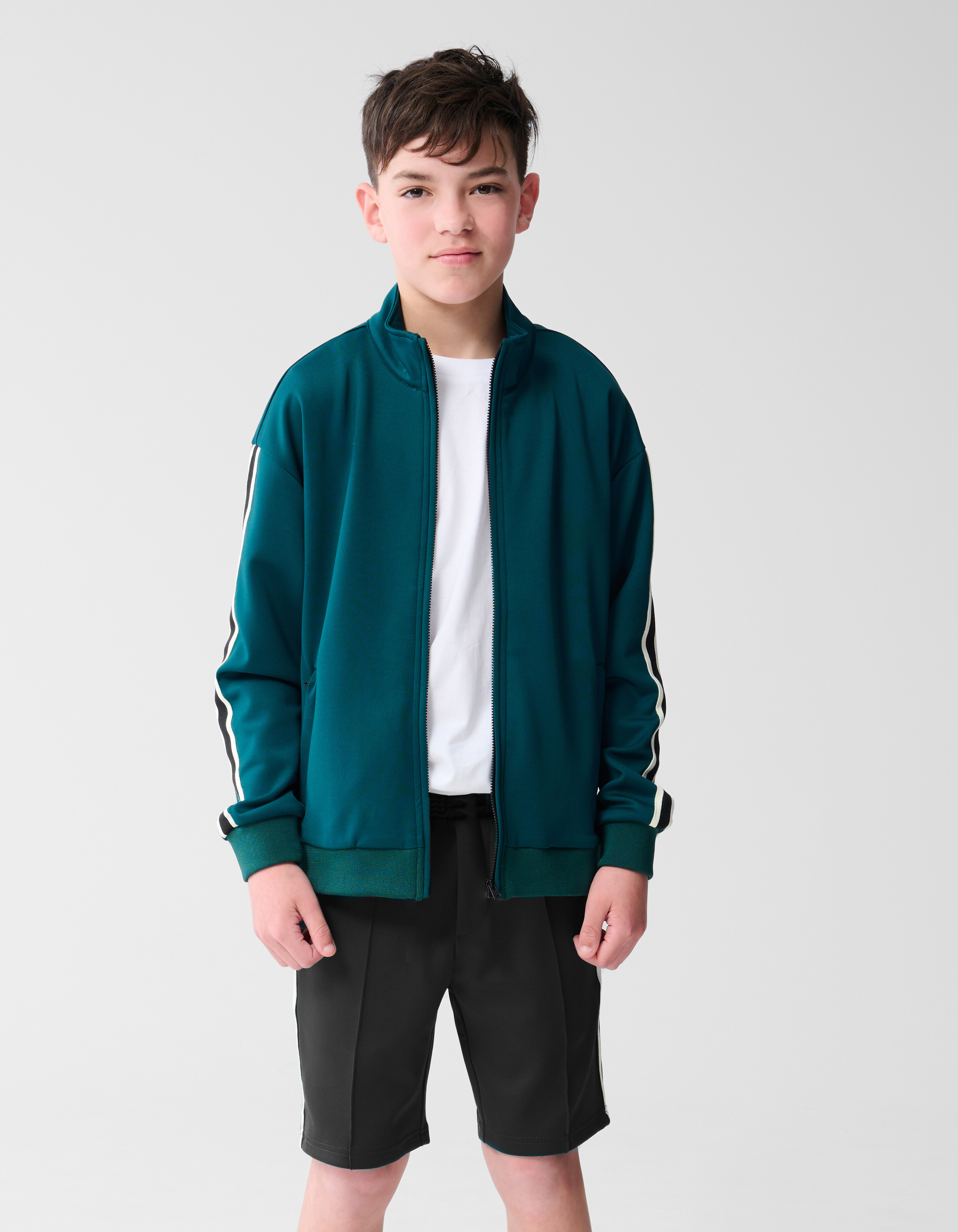 Sporty Stripe Short Zwart SHOEBY BOYS