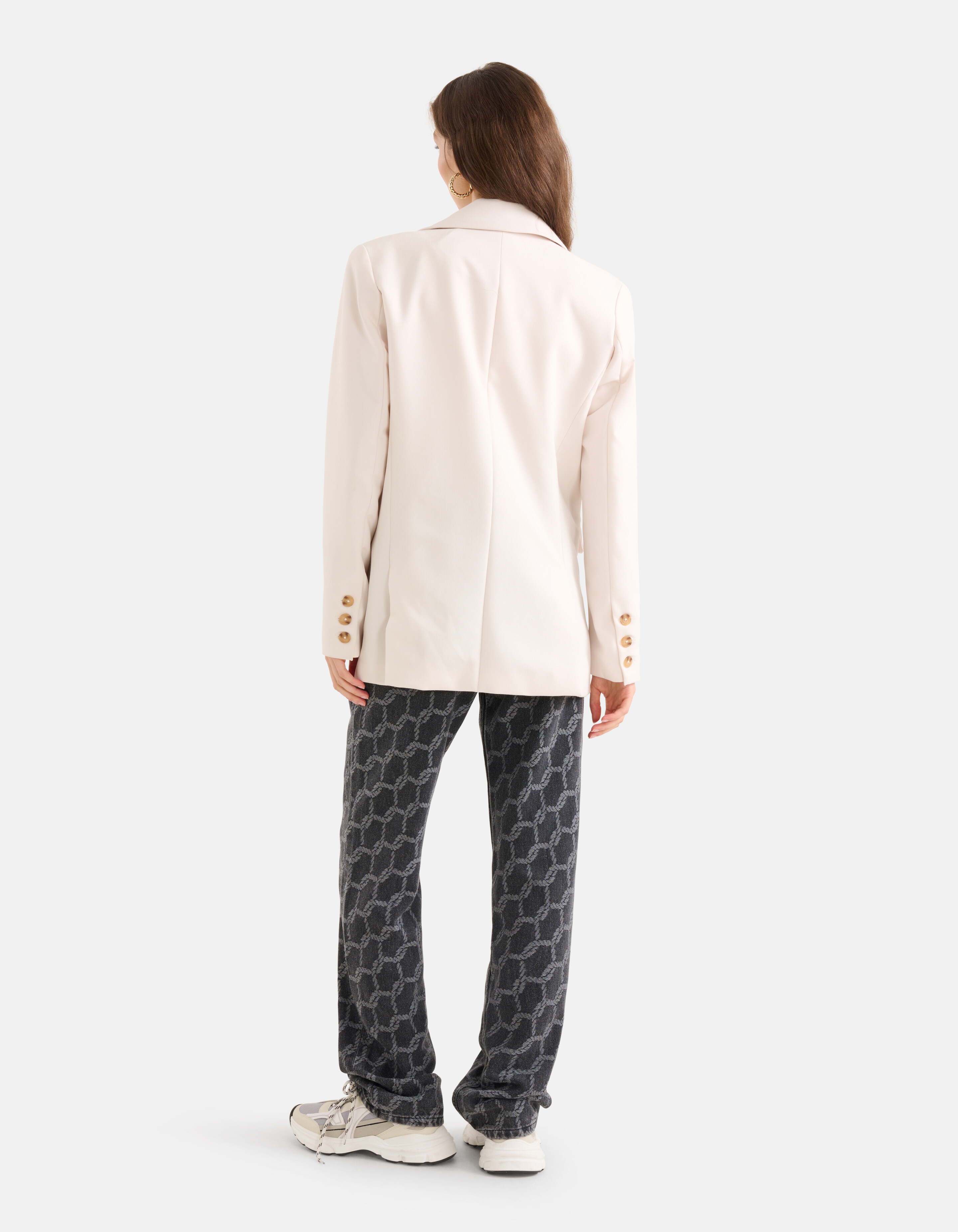 Blazer Gebroken Wit SHOEBY WOMEN