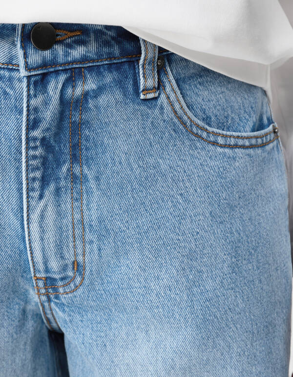 Barrel Fit Jeans Mediumstone By Monica SHOEBY WOMEN