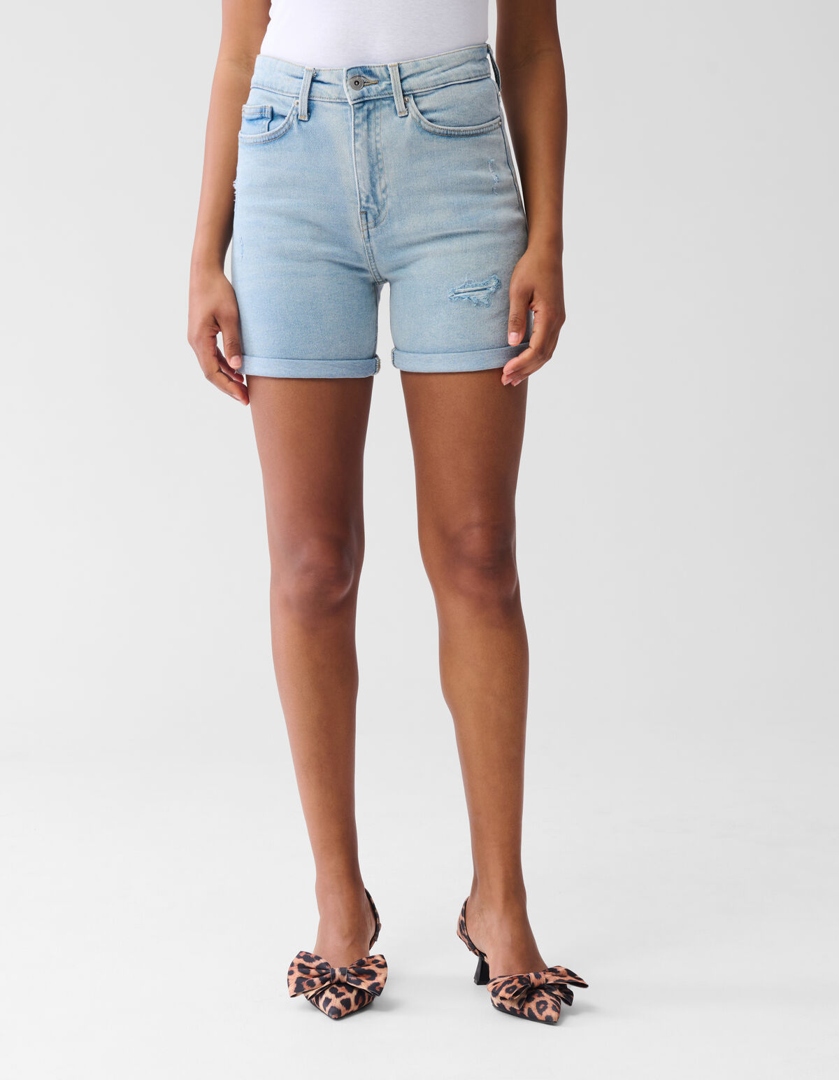 Denim Short Bleached SHOEBY WOMEN