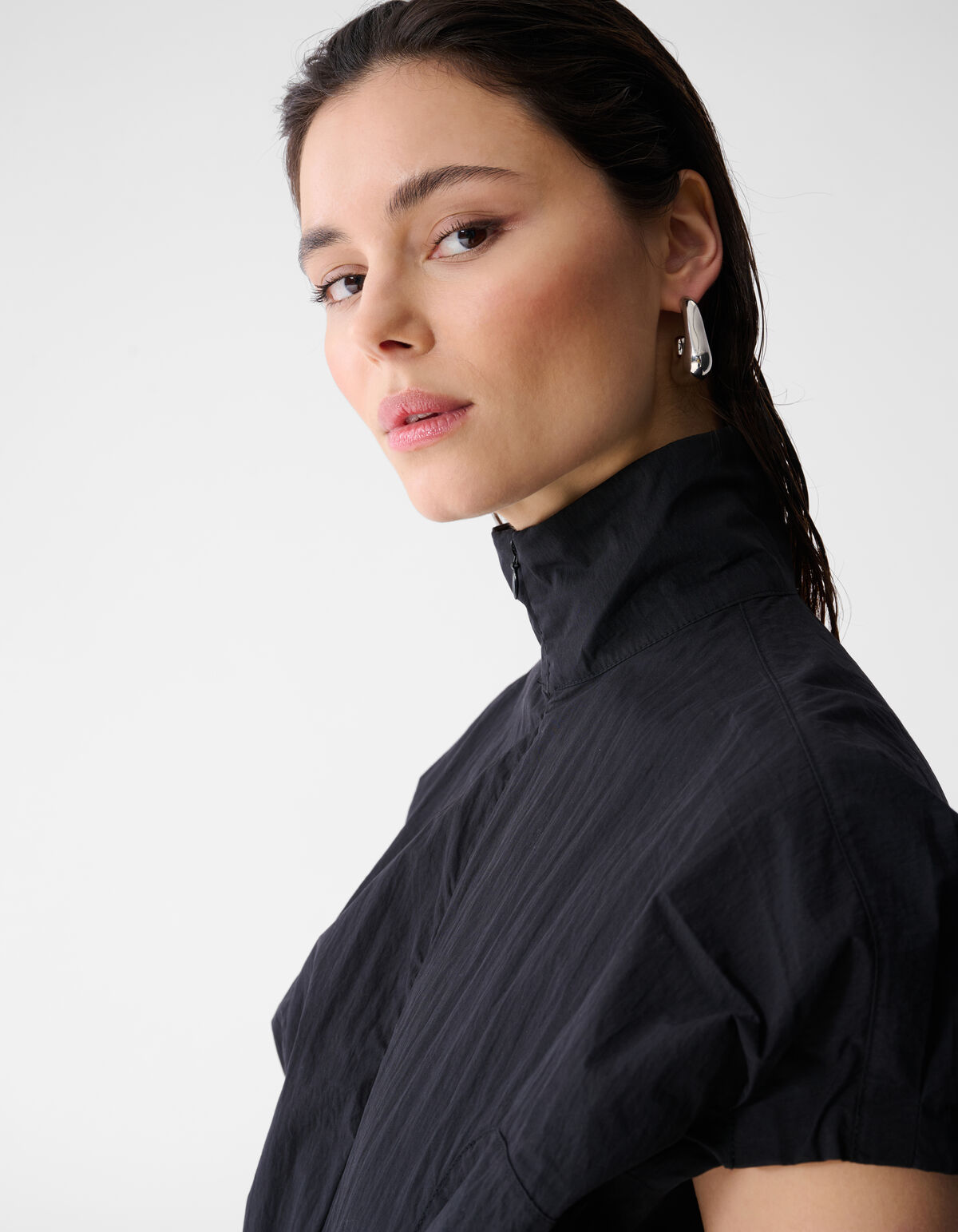 Bulky Hoop Oorbellen Zilver SHOEBY ACCESSOIRES