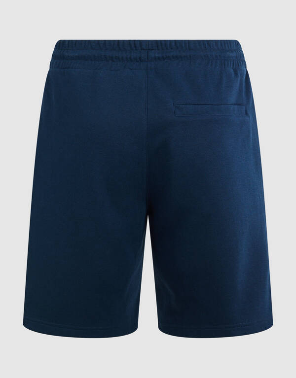 Pique Logo Short Blauw SHOEBY MEN