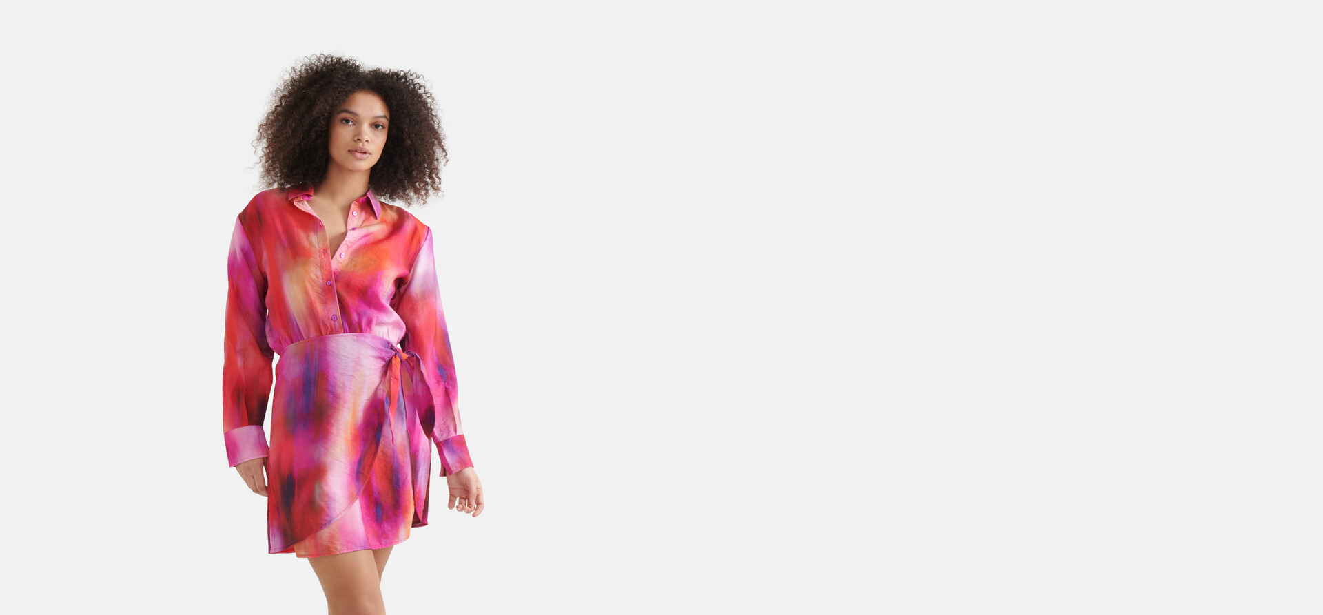 Gekleurde Tie Dye Jurk SHOEBY WOMEN