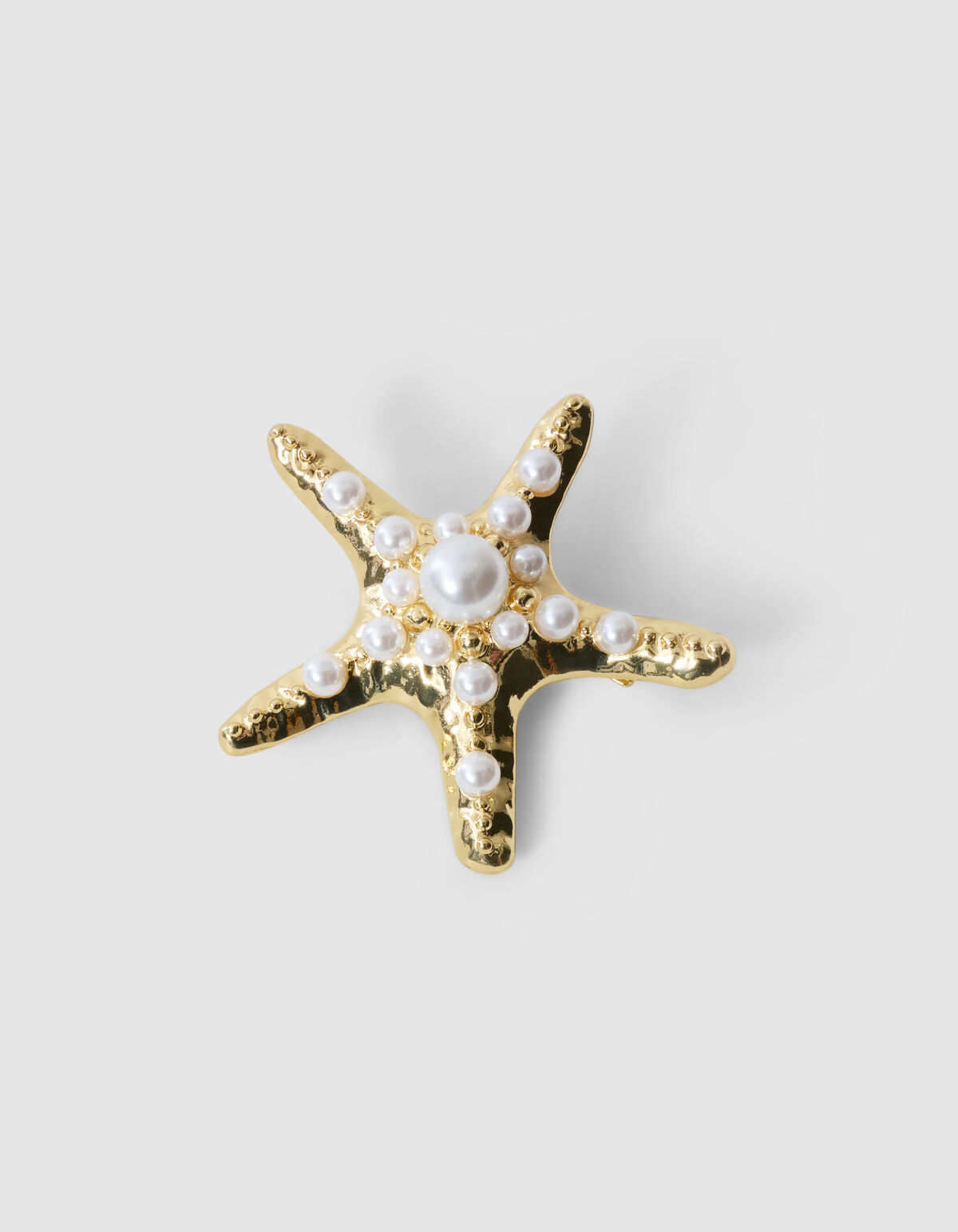Seastar Parel Broche Goud SHOEBY ACCESSOIRES