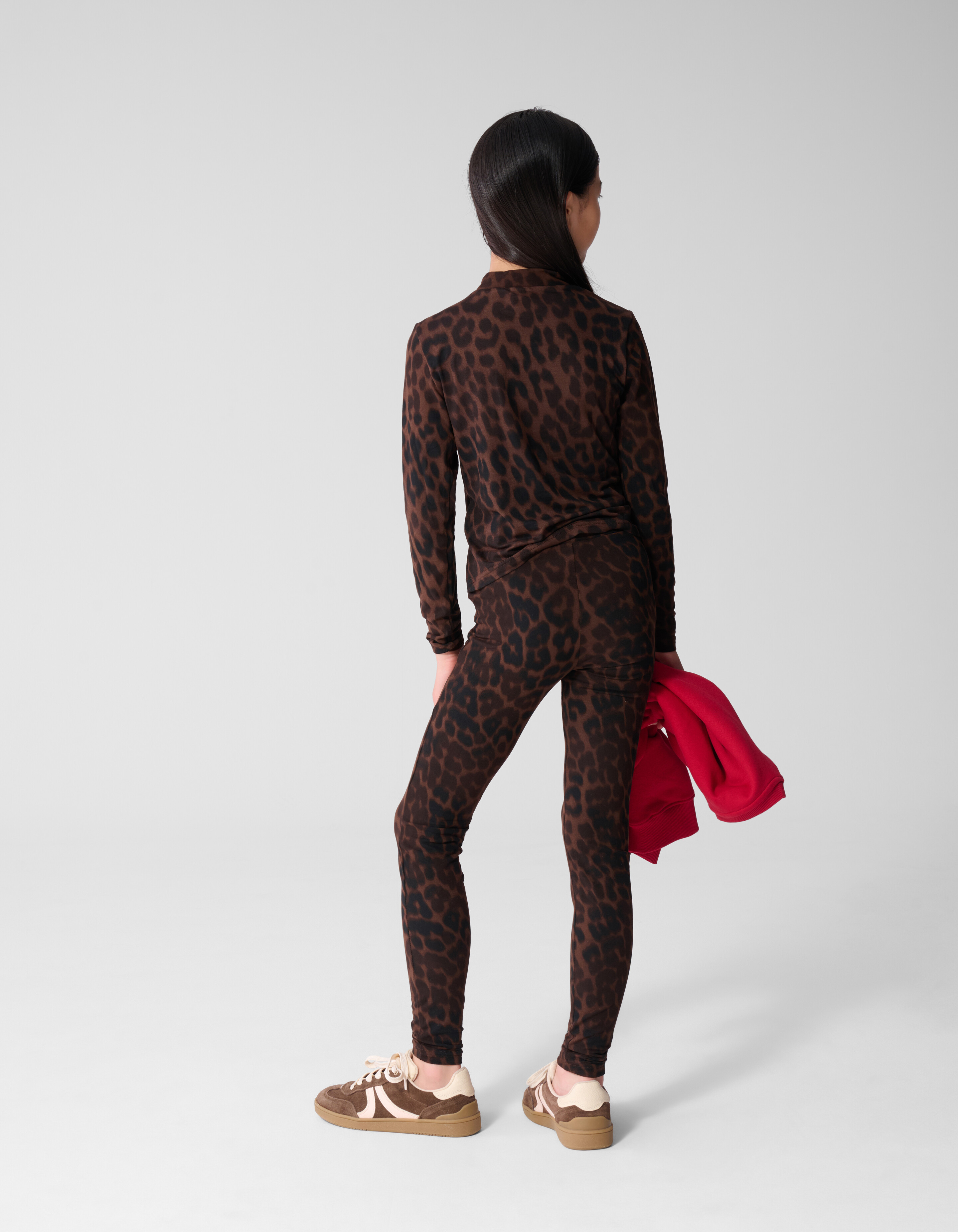 Leopard Legging Bruin SHOEBY GIRLS