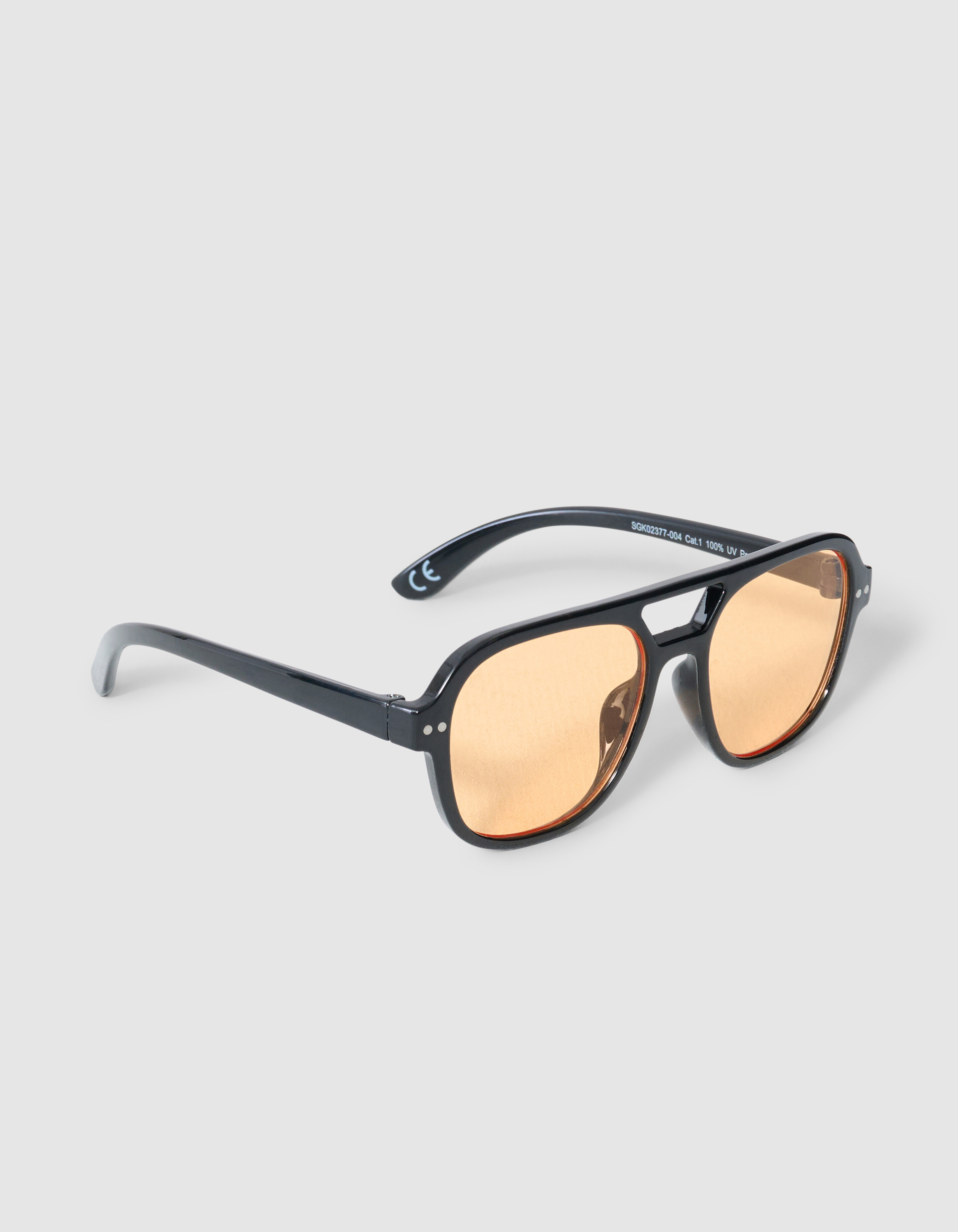Aviator Zonnebril Oranje/Zwart SHOEBY ACCESSOIRES