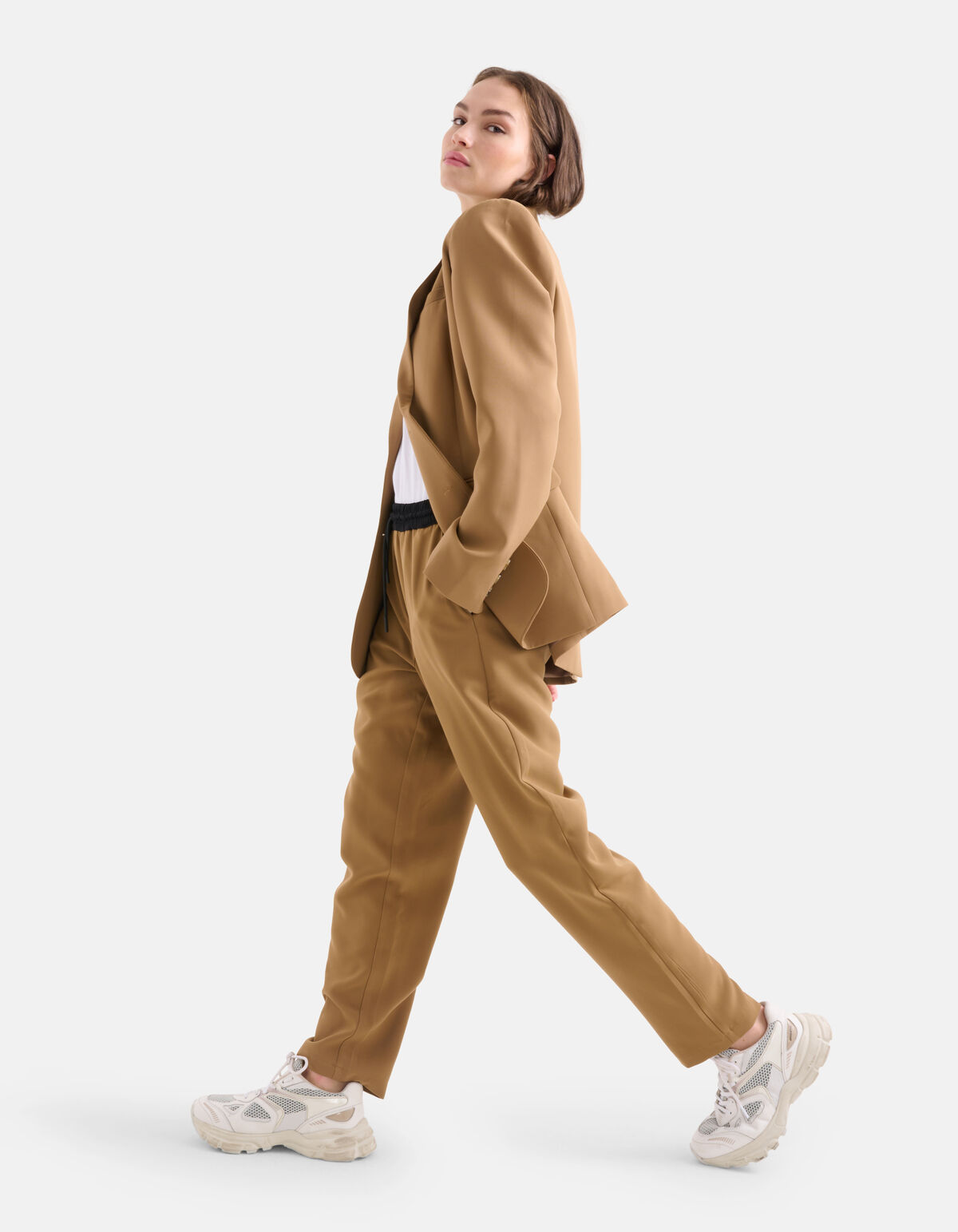 Contrast Broek Bruin SHOEBY WOMEN