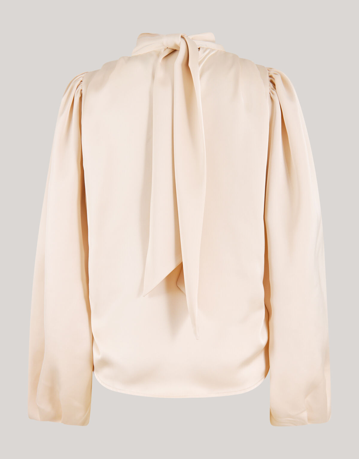 Satijnen Blouse Gebroken Wit By Lonneke SHOEBY WOMEN