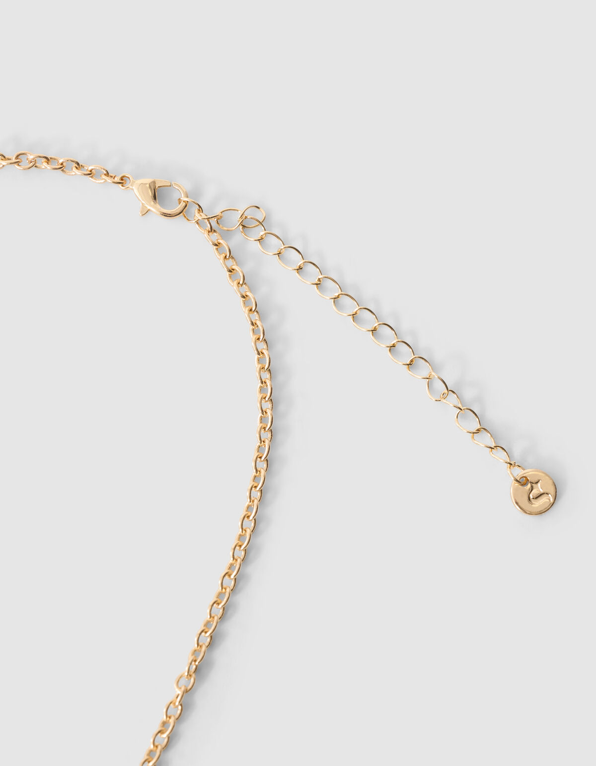 Charm Strik Ketting Goud SHOEBY ACCESSOIRES