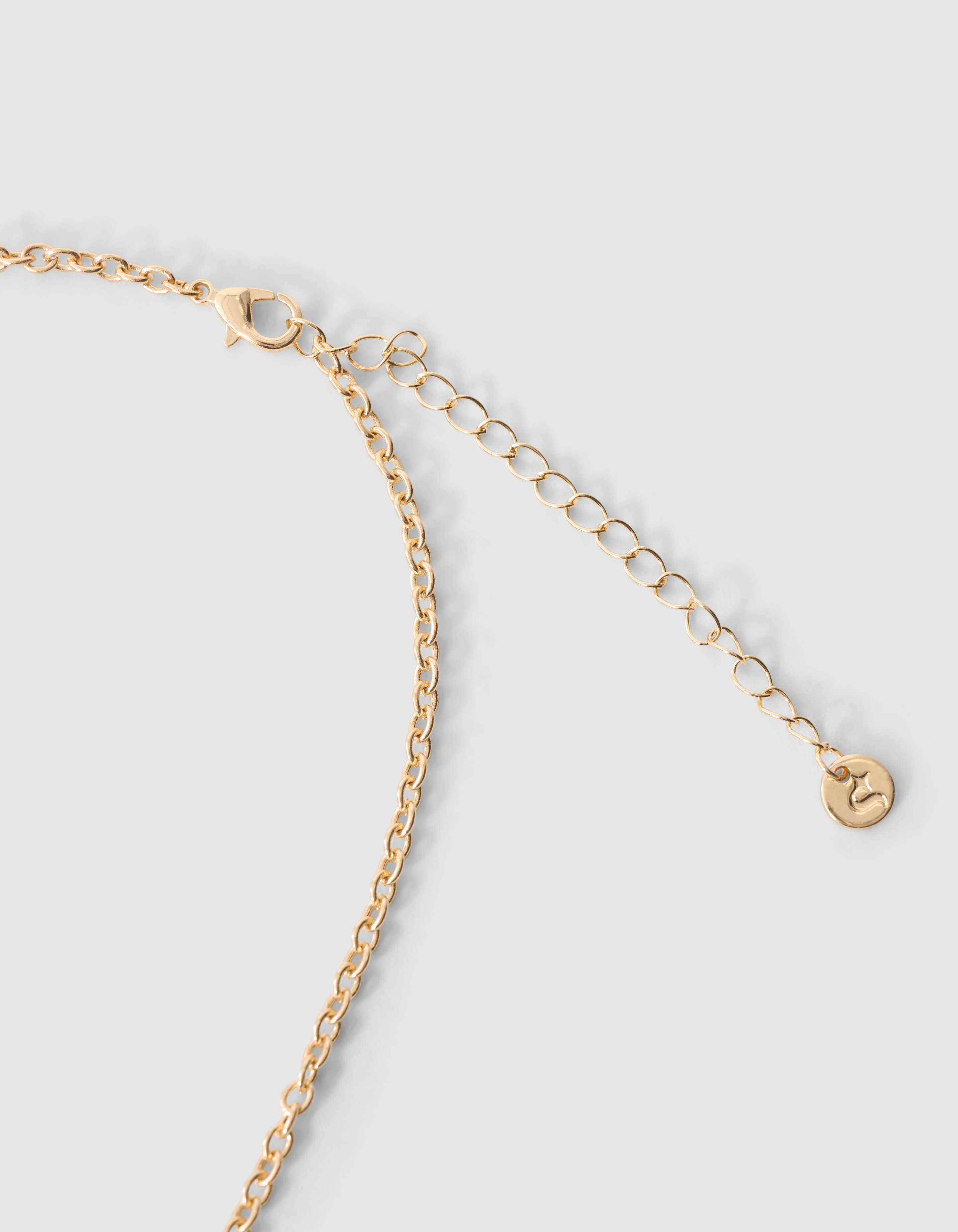 Charm Strik Ketting Goud SHOEBY ACCESSOIRES