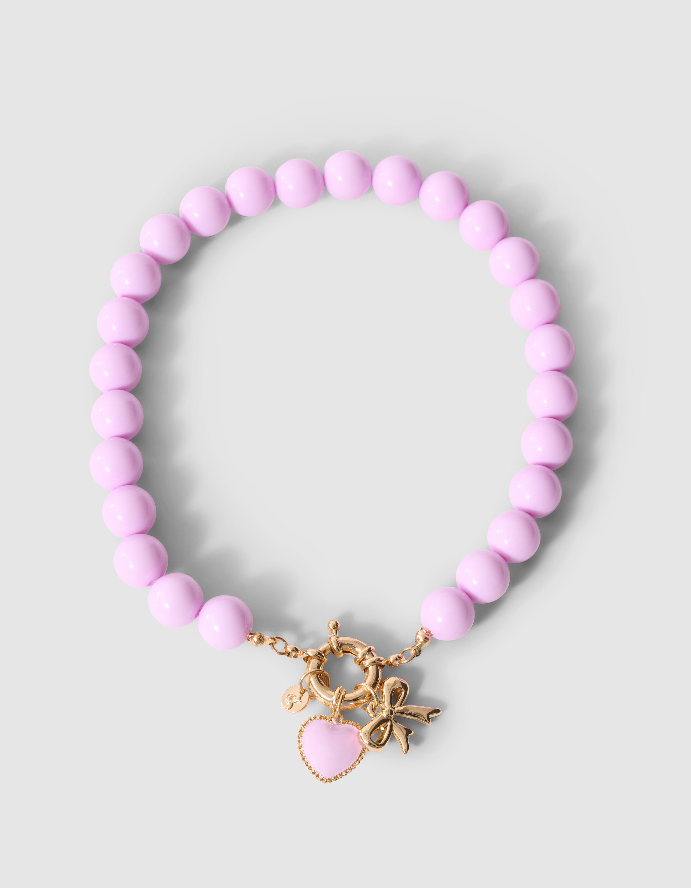 Statement Strik Ketting Paars SHOEBY ACCESSOIRES