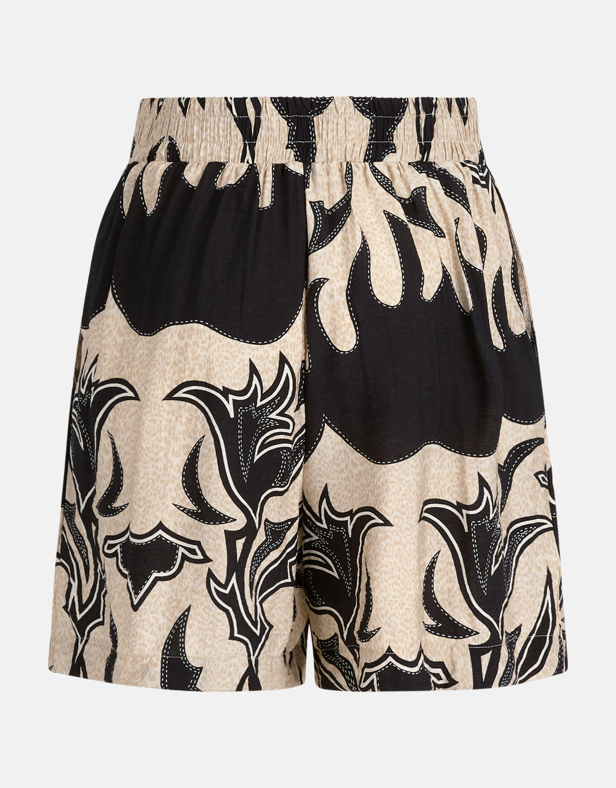 Artwork Short Zwart/Beige SHOEBY WOMEN