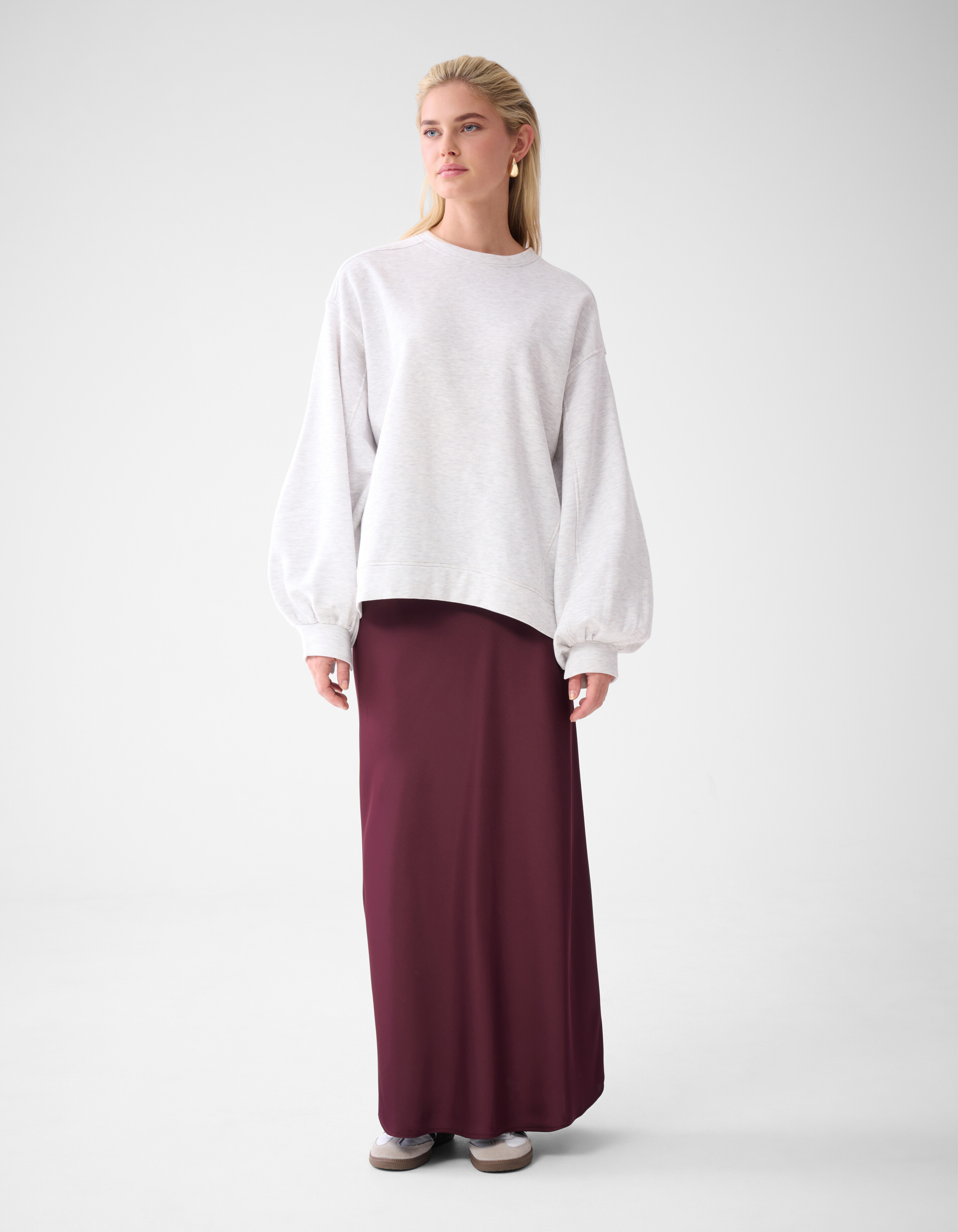 Satijnen Rok Donkerrood By Lonneke SHOEBY WOMEN