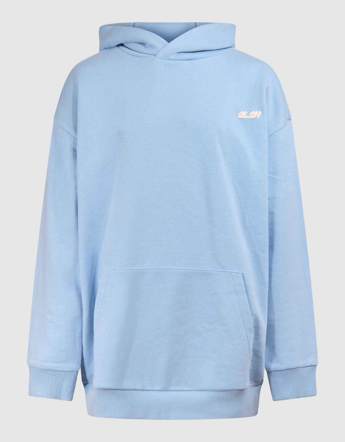 Basis Tekst Hoodie Lichtblauw SHOEBY BOYS