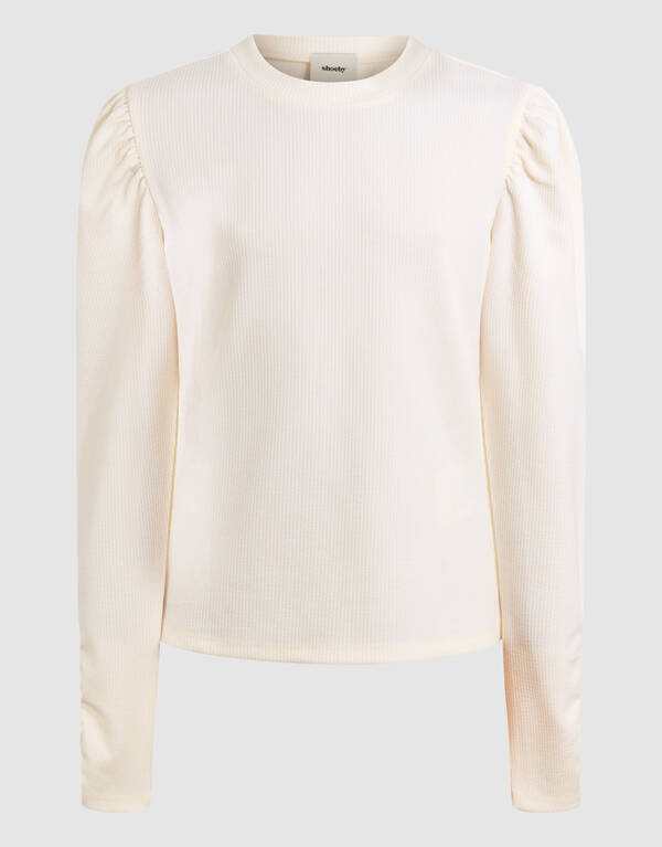 Puff Top Gebroken Wit SHOEBY GIRLS