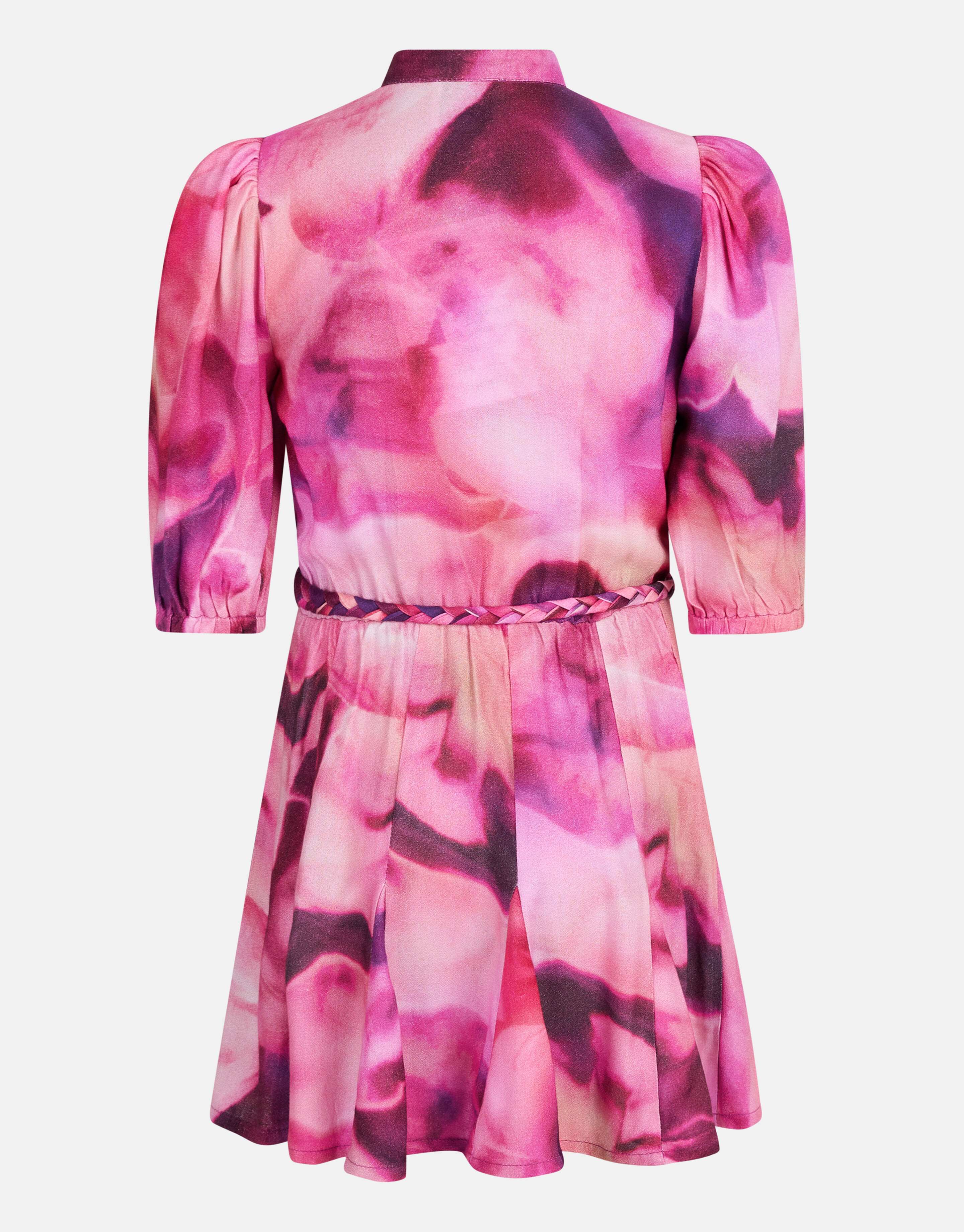 Tie Dye Print Jurk Roze SHOEBY GIRLS