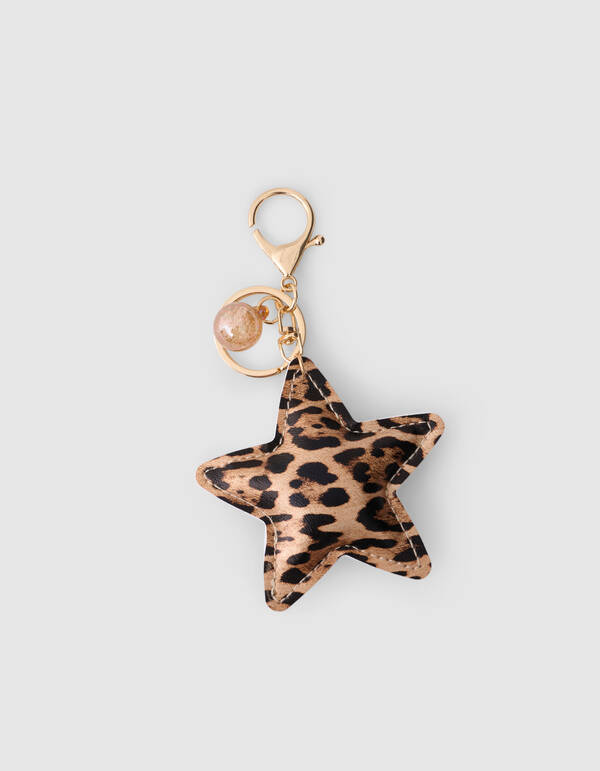 Leopard Star Sleutelhanger Bruin SHOEBY GIRLS