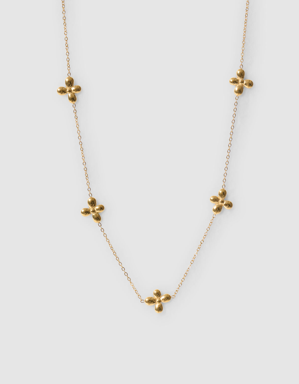 Small Flower Ketting Goud SHOEBY ACCESSOIRES