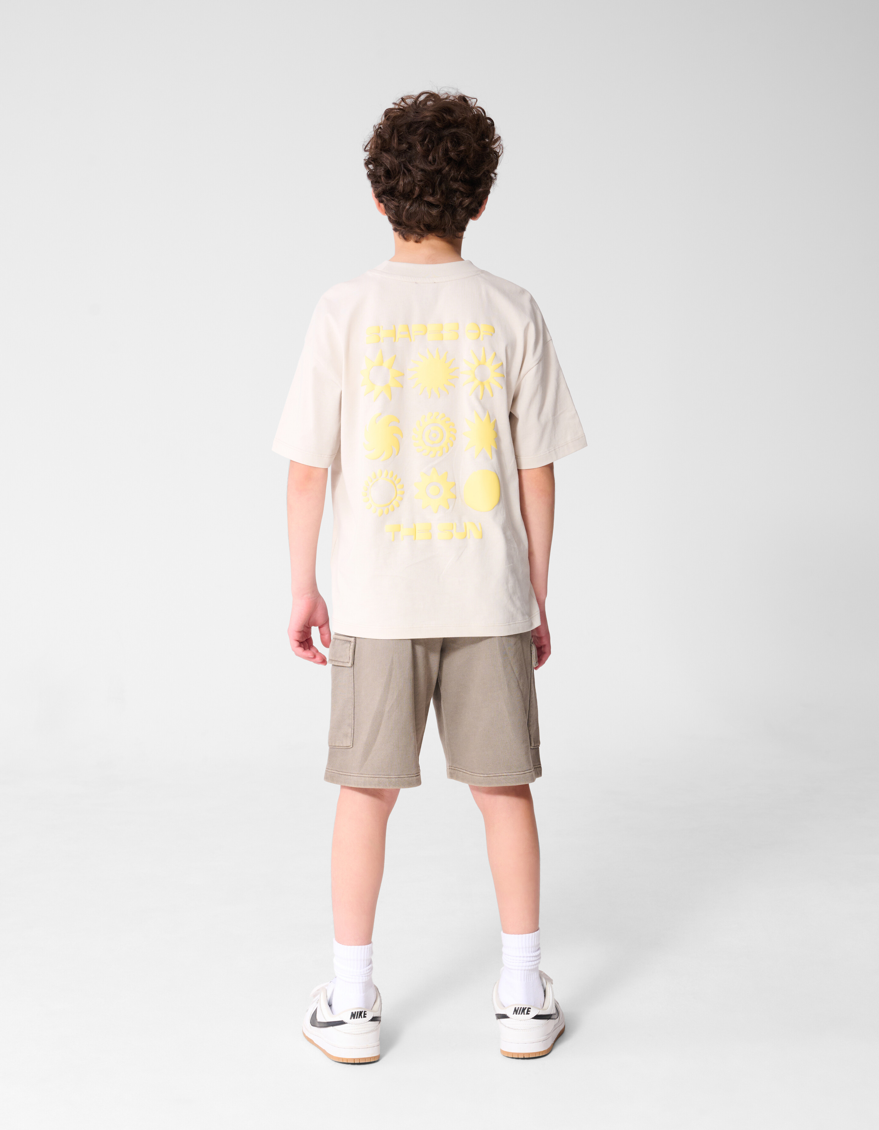 Loose Fit Cargo Short Taupe SHOEBY BOYS