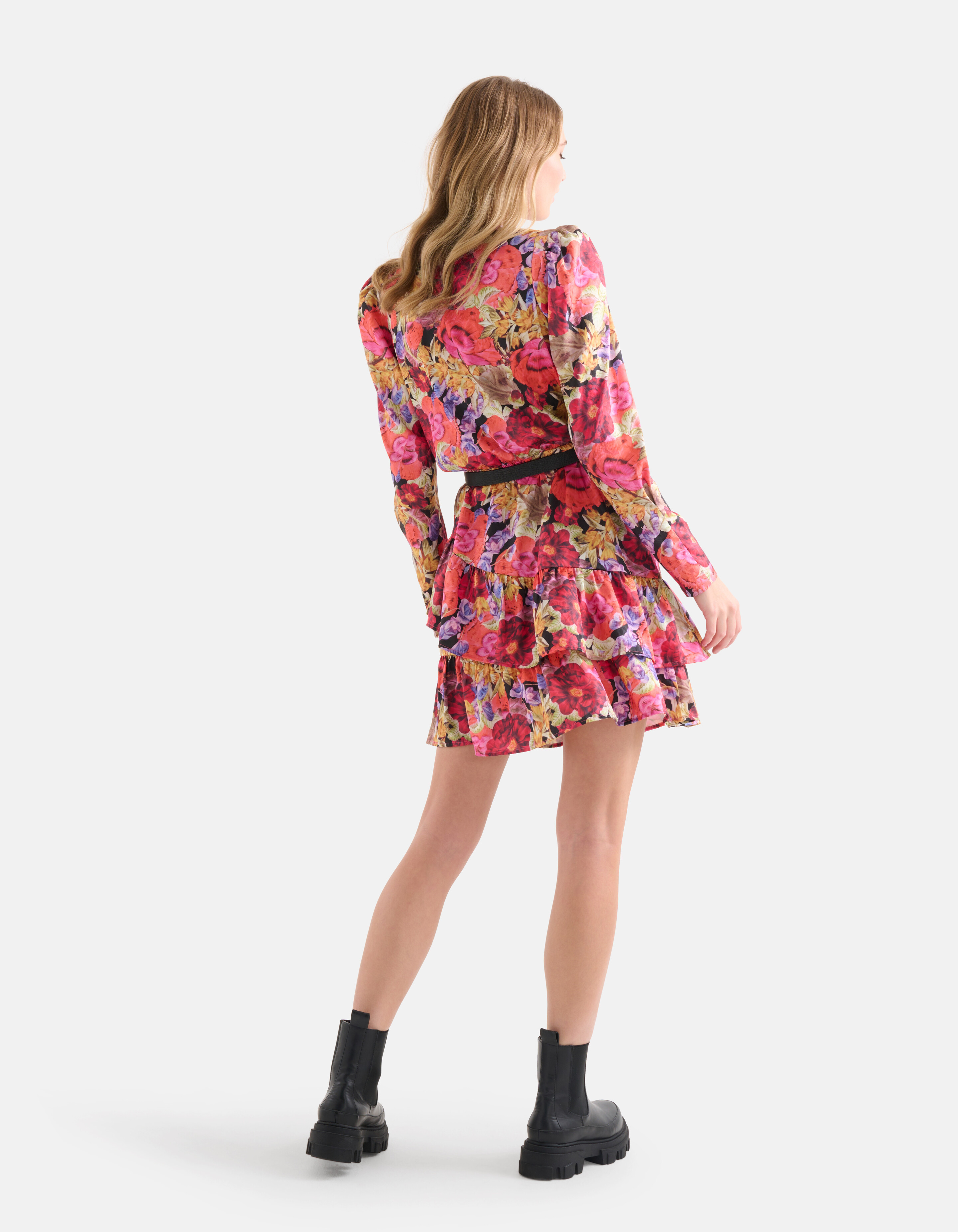Vintage Bloemenprint Jurk SHOEBY WOMEN
