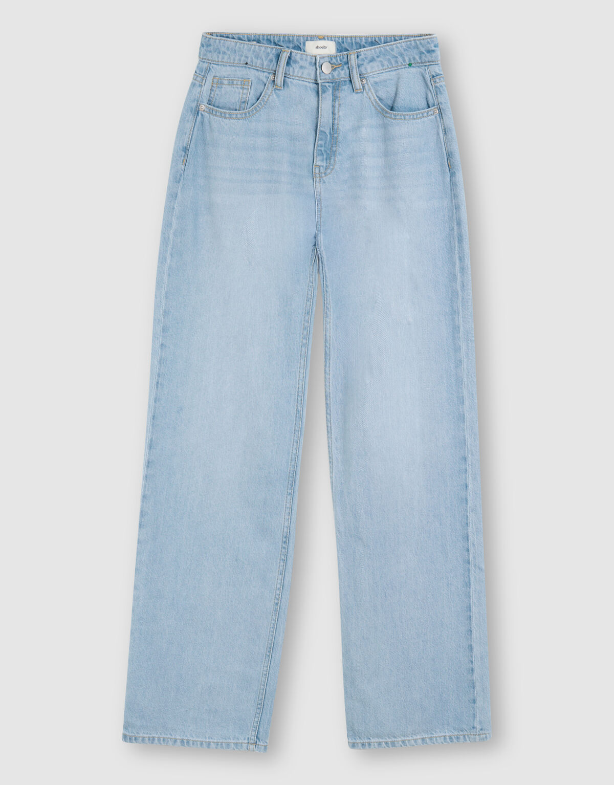 Wide Leg Fit Jeans Extra Lang Bleached SHOEBY WOMEN