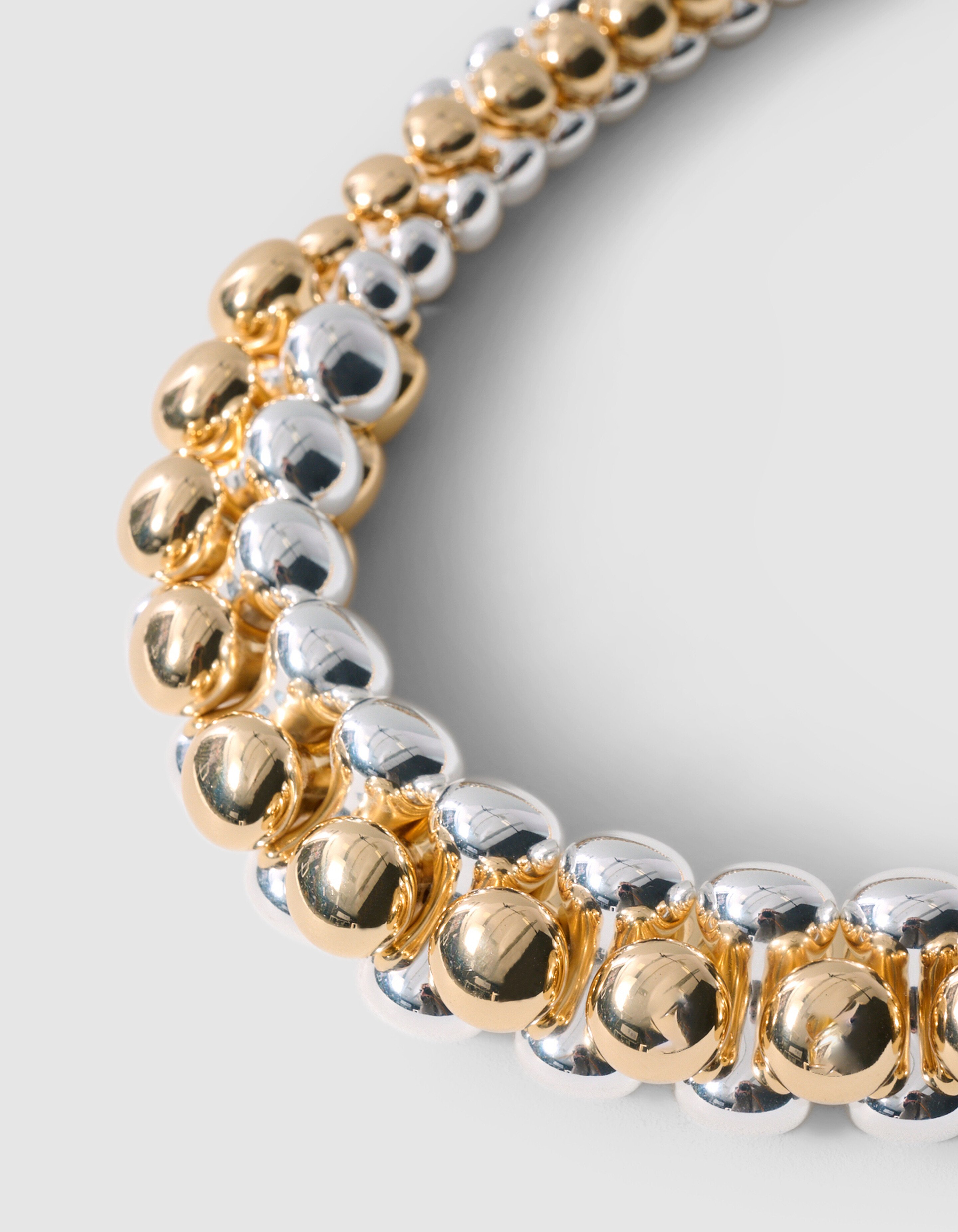 Bubble Ketting Goud/Zilver SHOEBY ACCESSOIRES