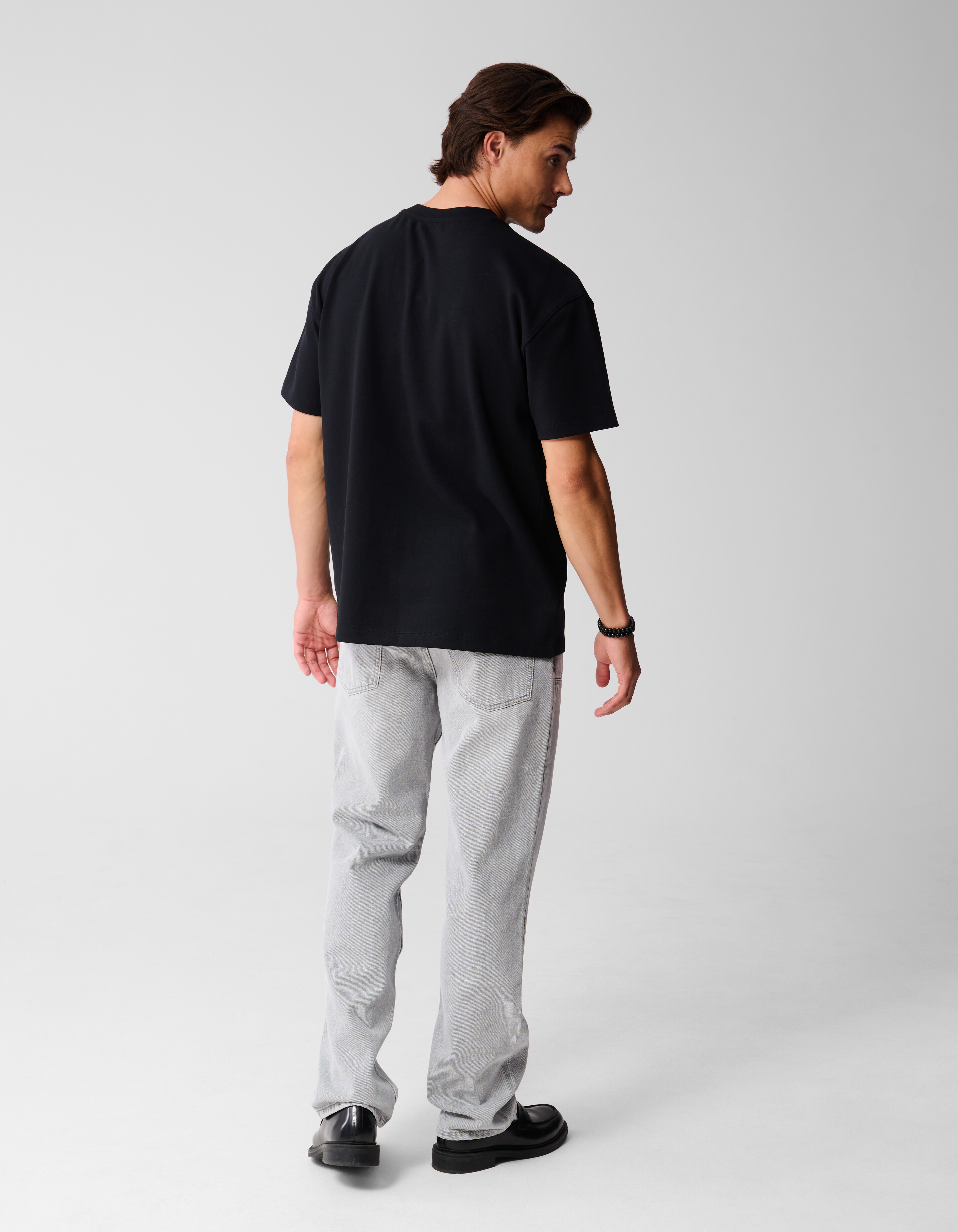 Label T-shirt Zwart SHOEBY MEN