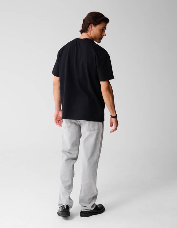 Label T-shirt Zwart SHOEBY MEN