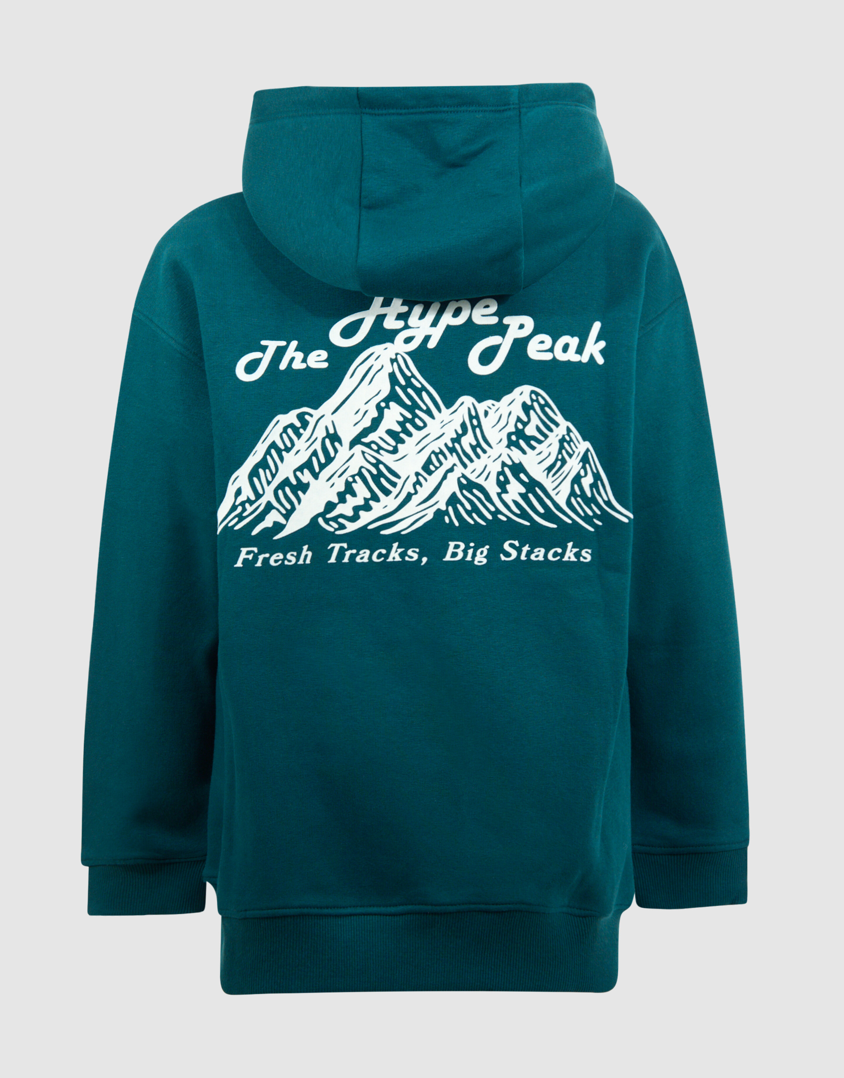 Hype Artwork Hoodie Donkergroen SHOEBY BOYS