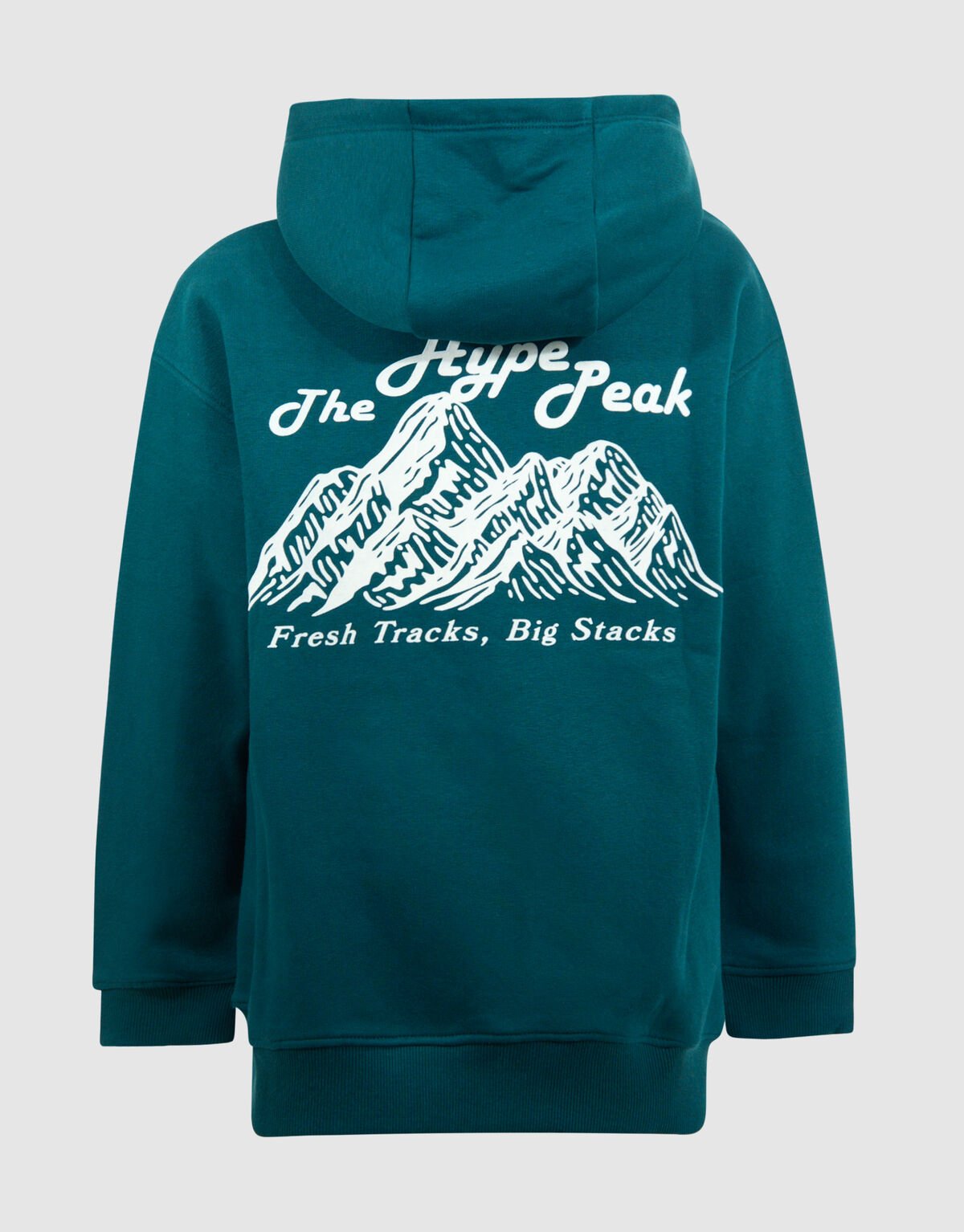 Hype Artwork Hoodie Donkergroen SHOEBY BOYS
