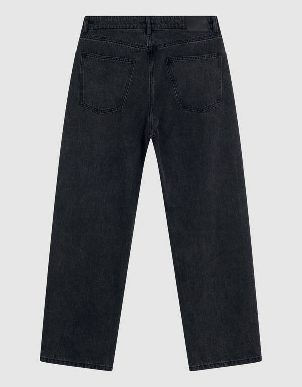 Baggy Fit Jeans Donkergrijs L33 SHOEBY MEN