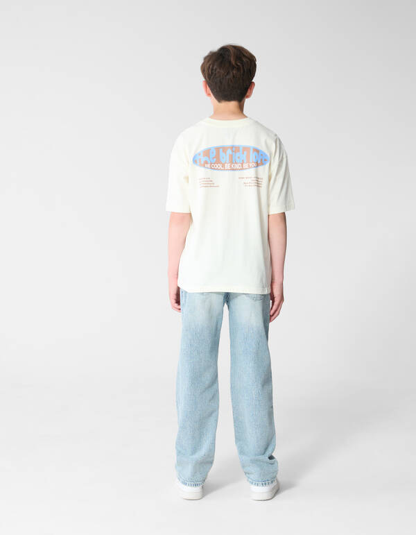 Baggy Fit Jeans Lichtblauw SHOEBY BOYS