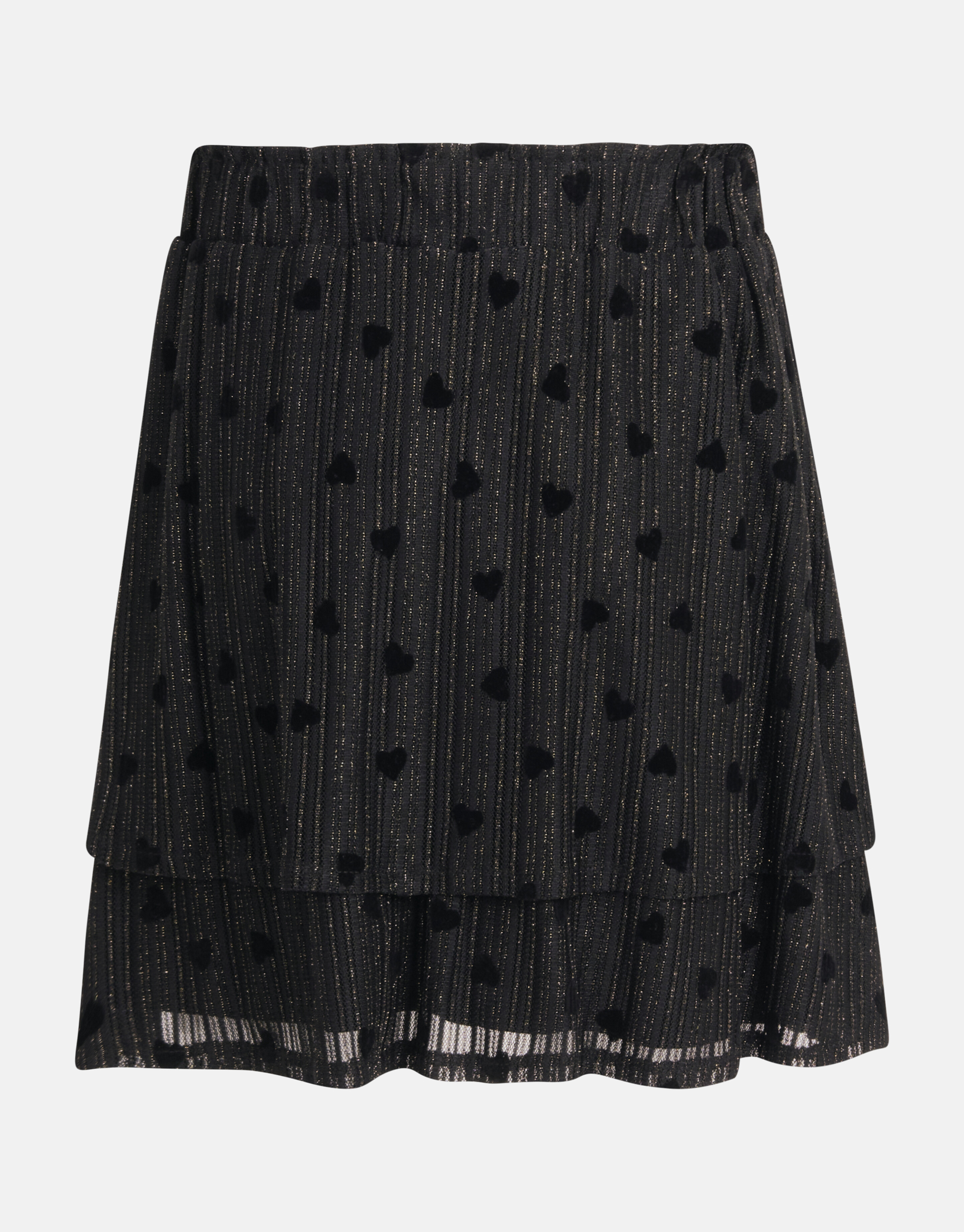 Mesh Rok Zwart SHOEBY GIRLS