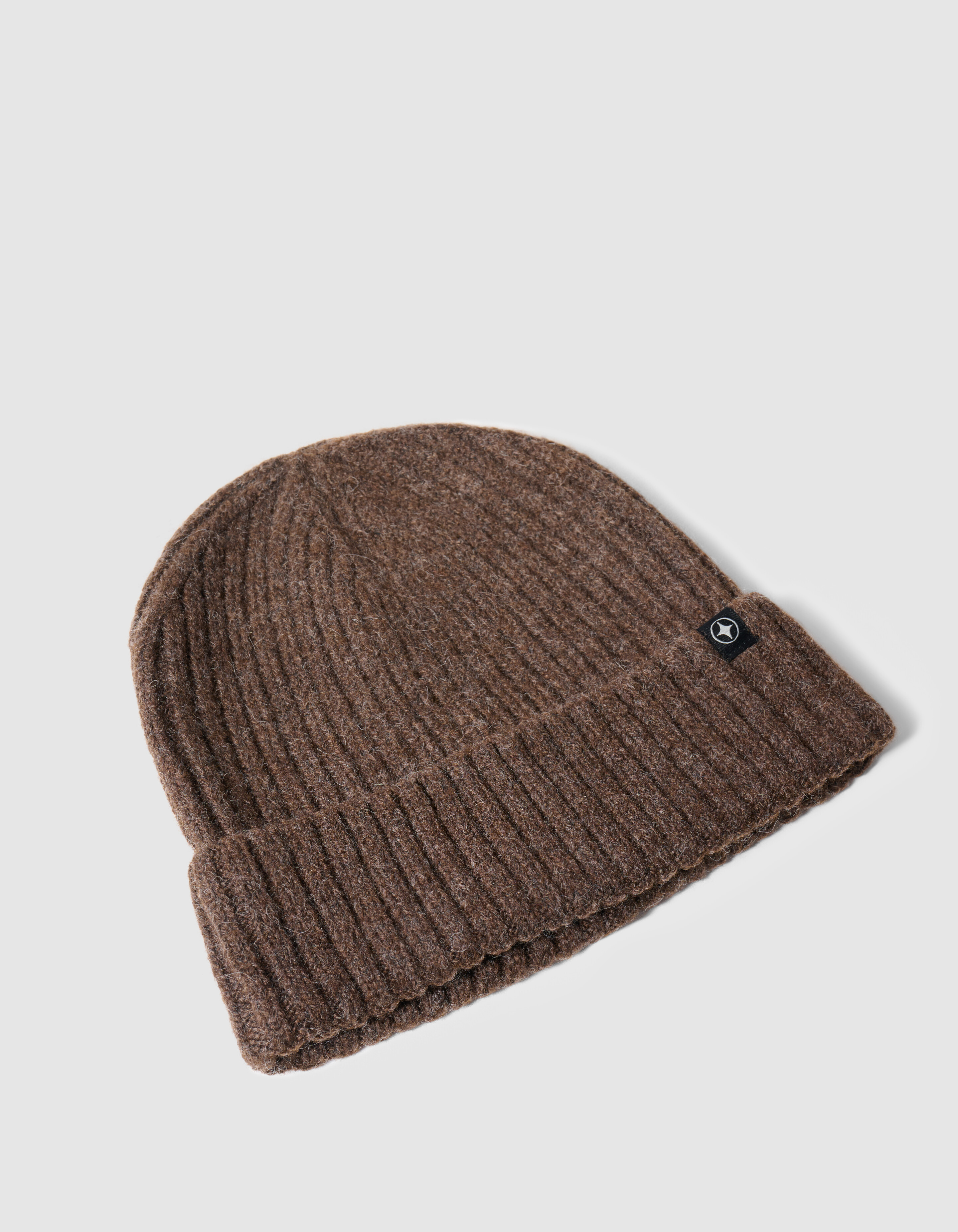 Rib Beanie Donkerbruin SHOEBY ACCESSOIRES