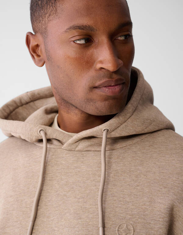 Sweat Hoodie Lichtbruin SHOEBY MEN