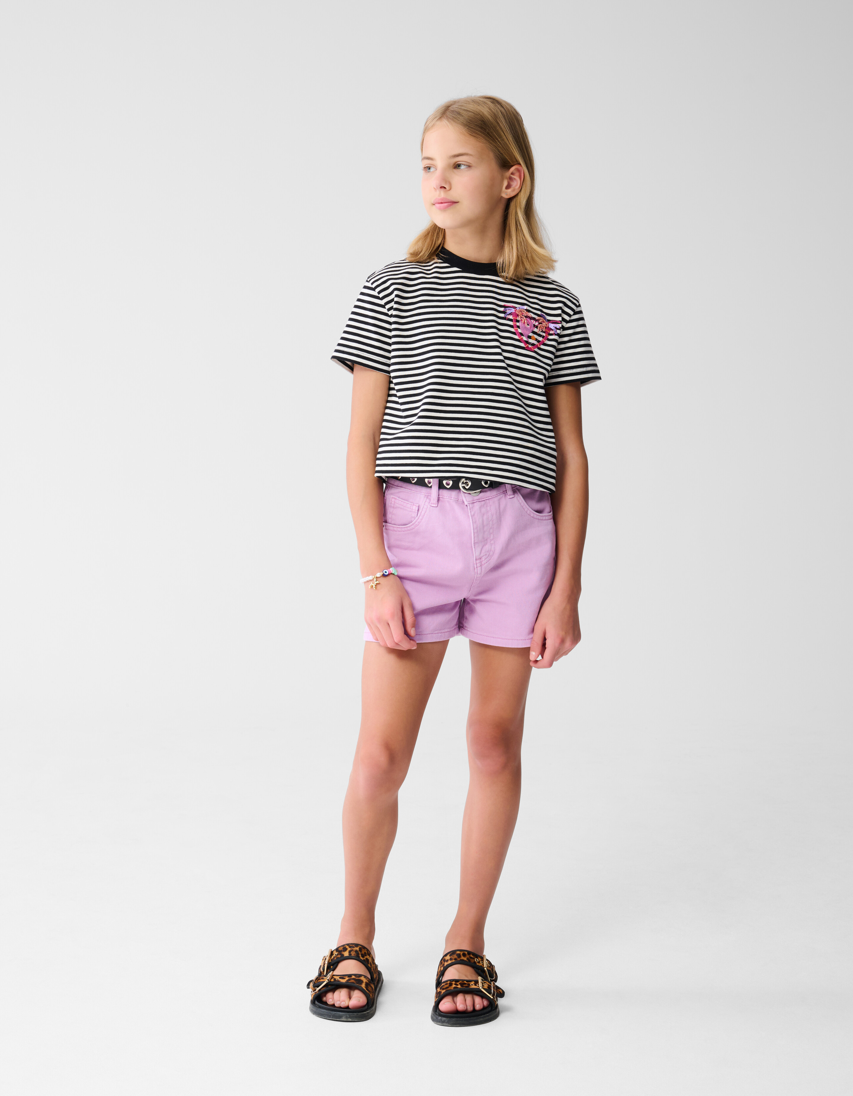 Crochet Short Paars SHOEBY GIRLS