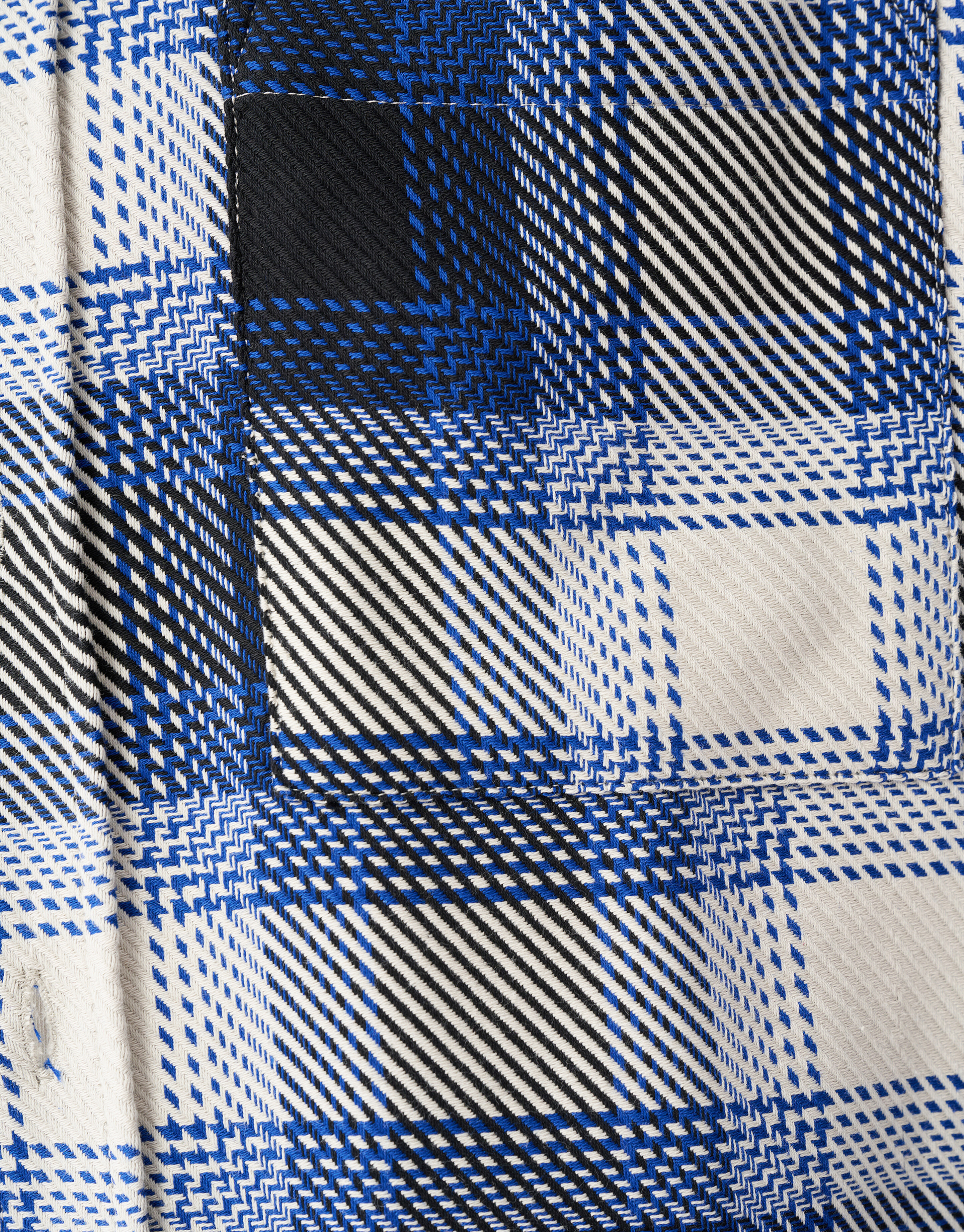Ruiten Overshirt Gebroken Wit SHOEBY MEN