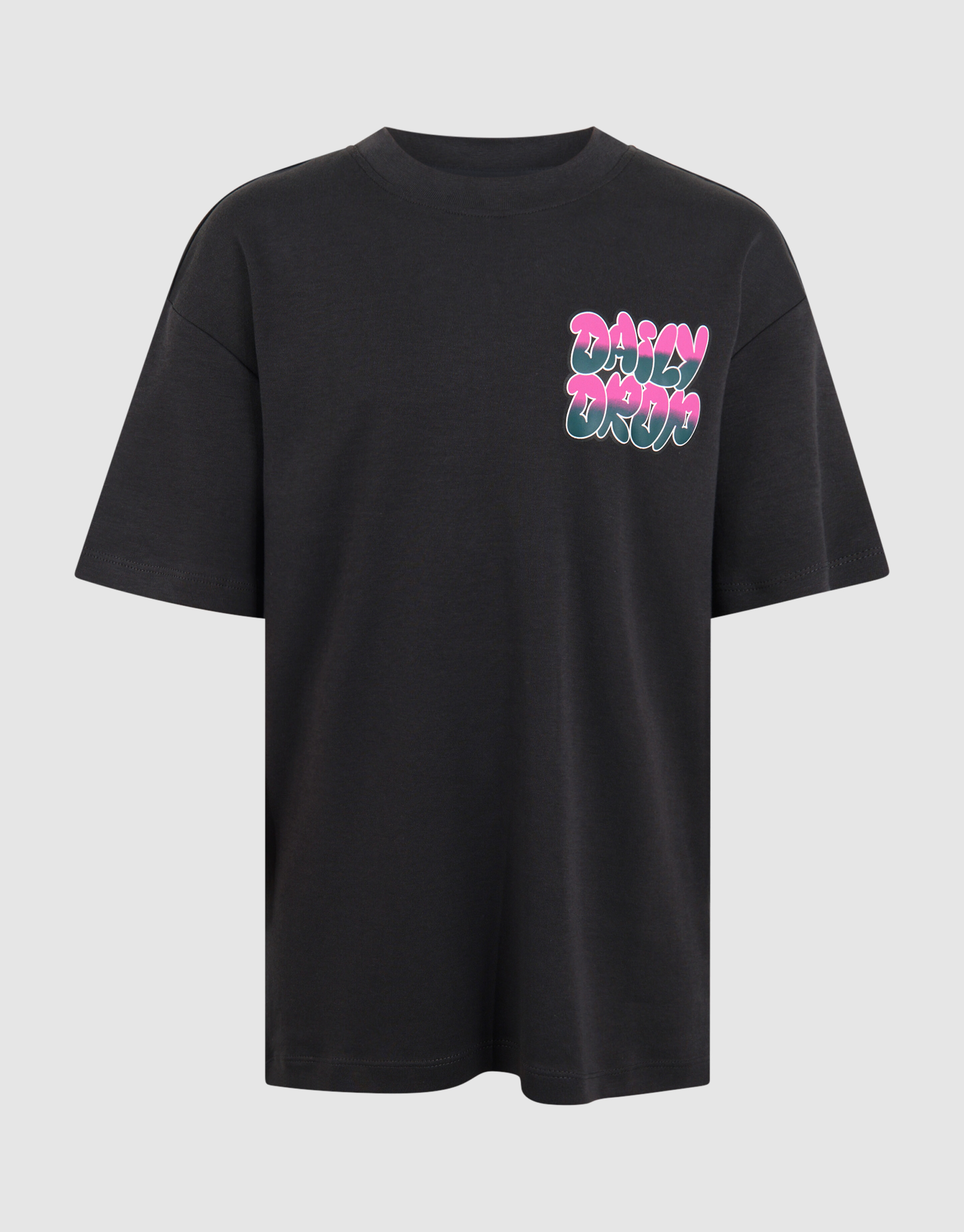 Tekst T-shirt Donkergrijs SHOEBY BOYS