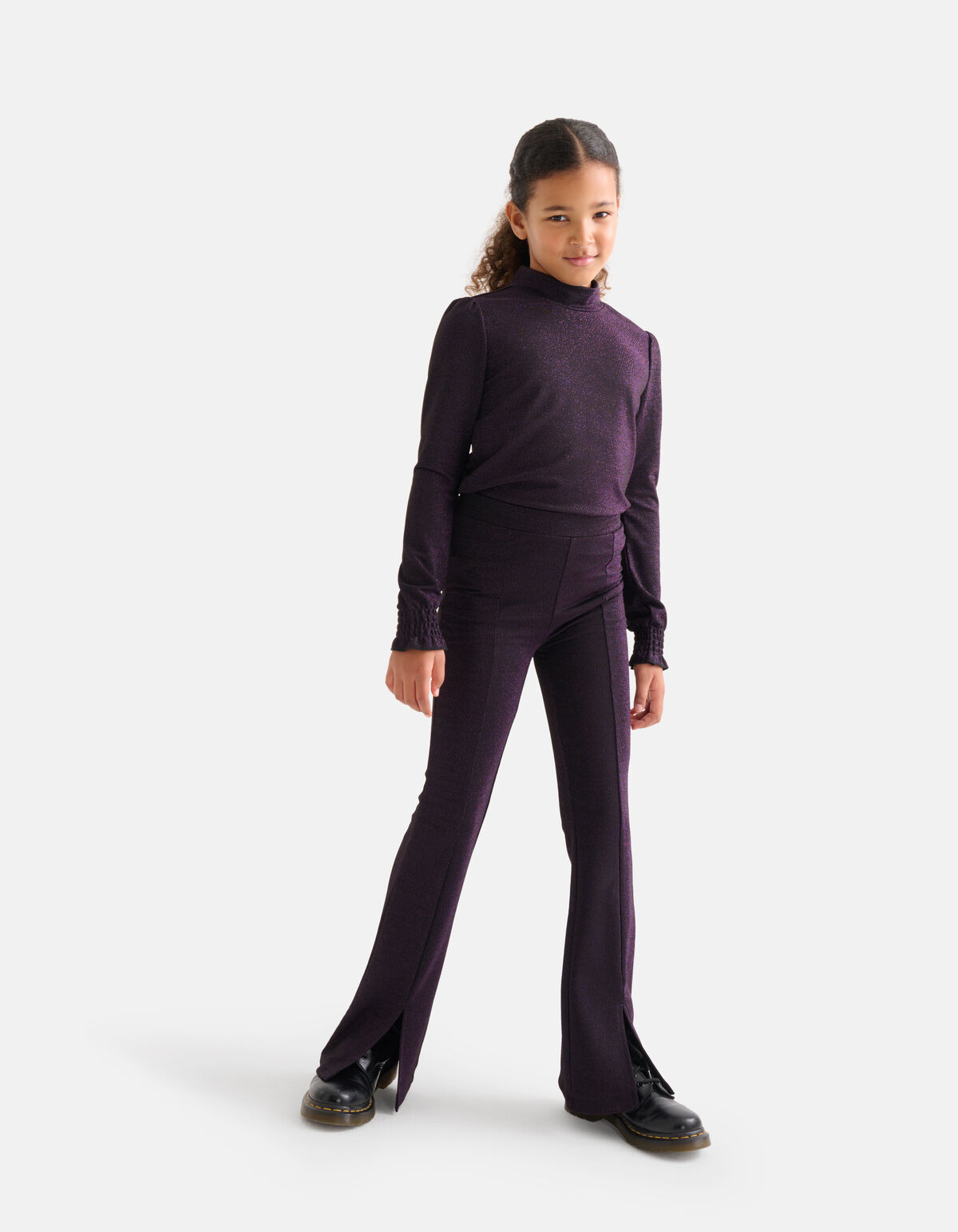 Glitter Top Paars SHOEBY GIRLS