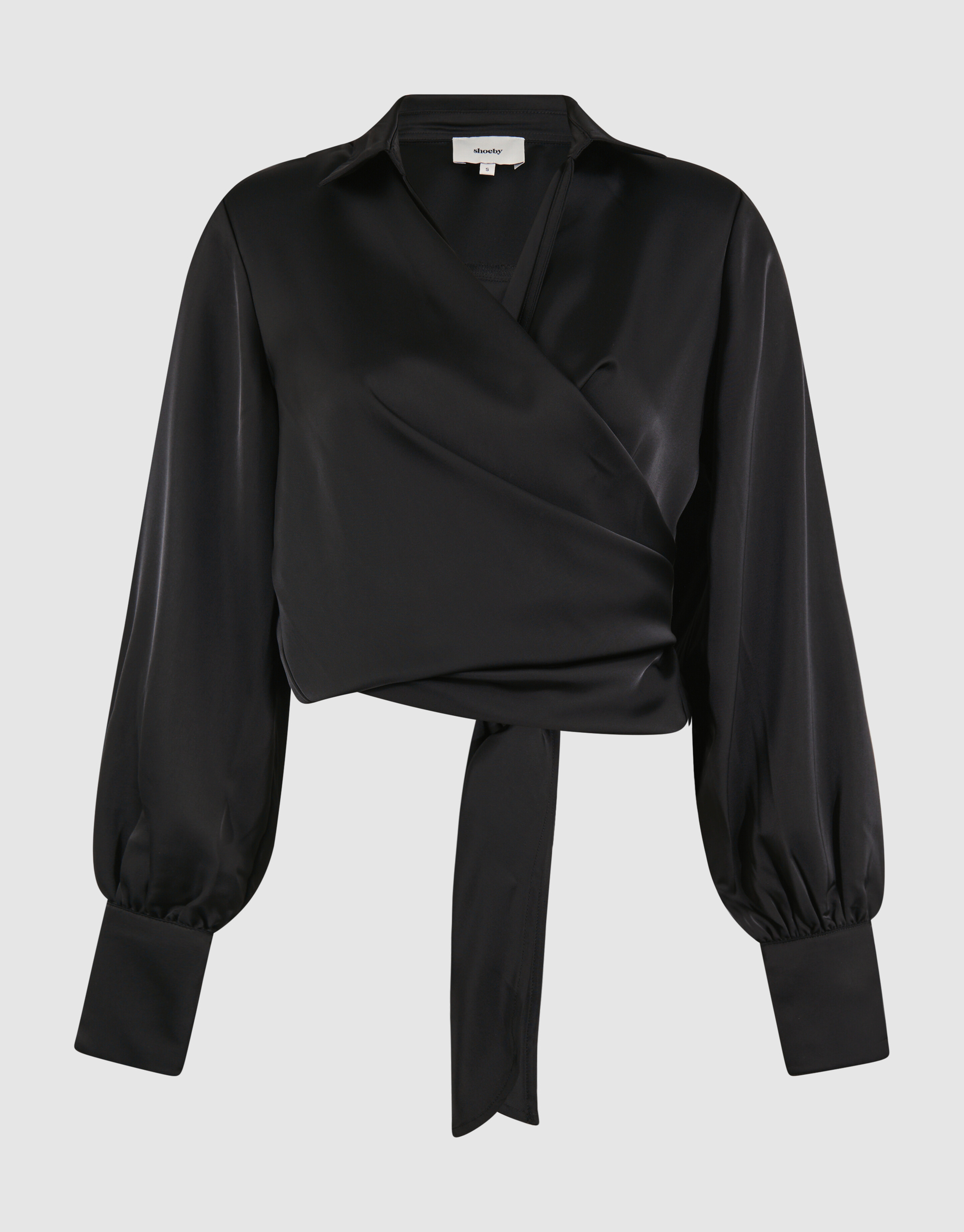 Knot Blouse Zwart By Mieke SHOEBY WOMEN