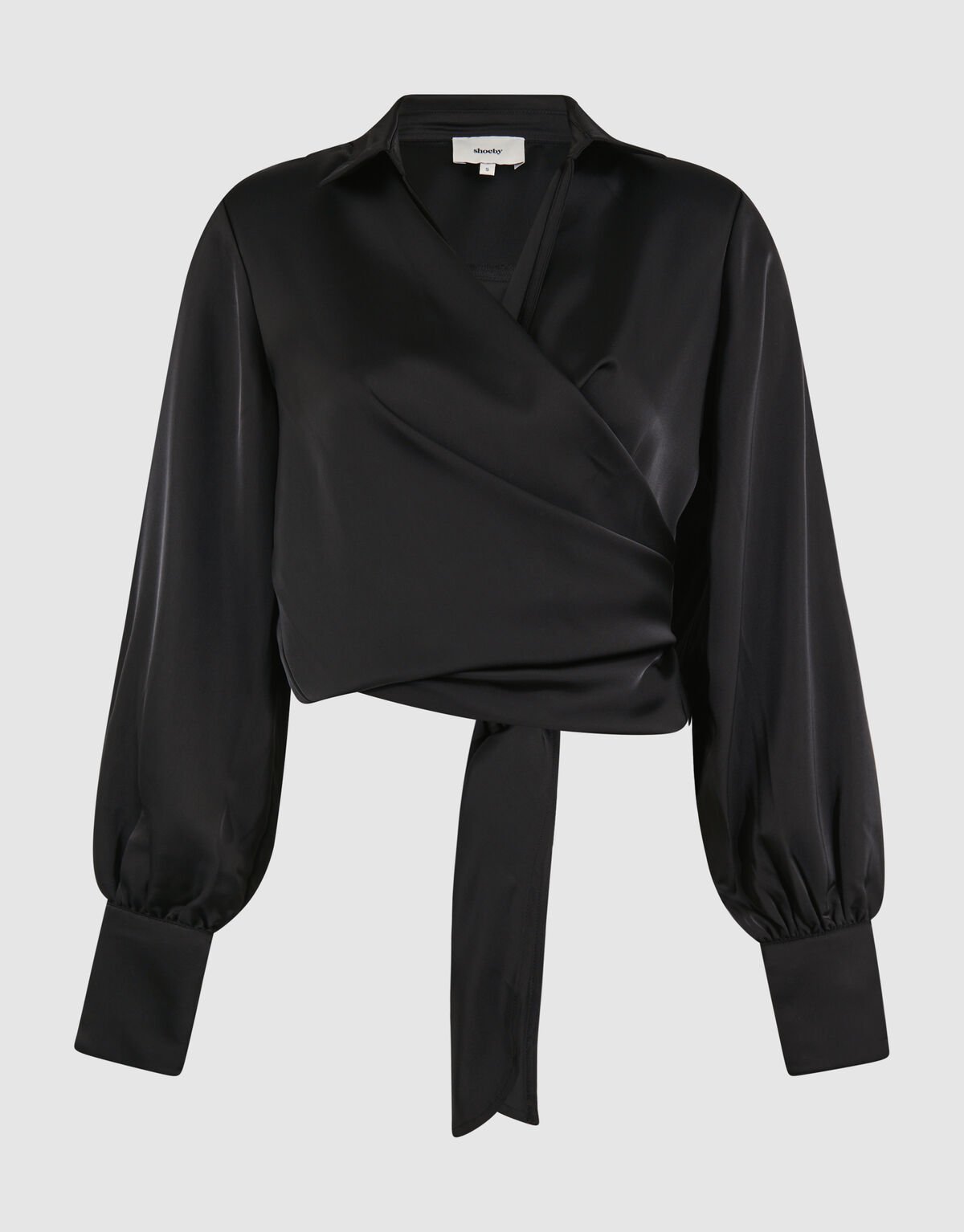 Knot Blouse Zwart By Mieke SHOEBY WOMEN
