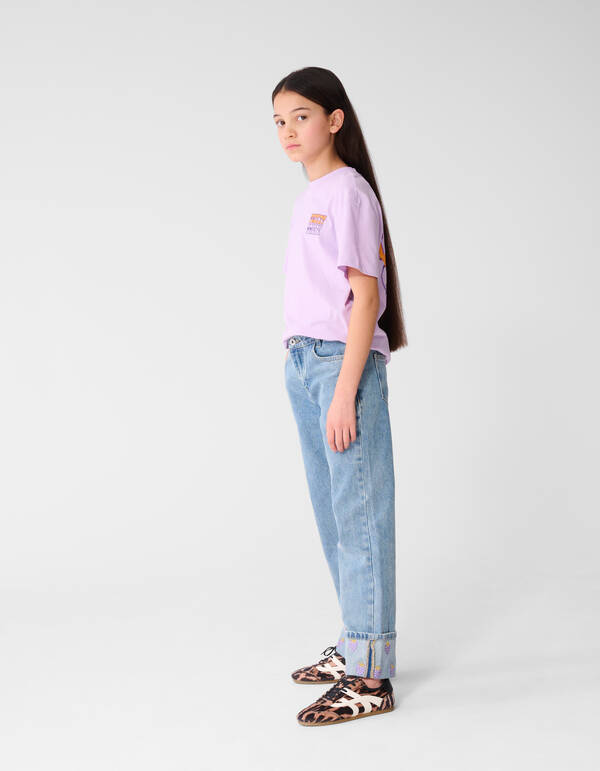 Fruity Artwork T-shirt Lichtpaars SHOEBY GIRLS