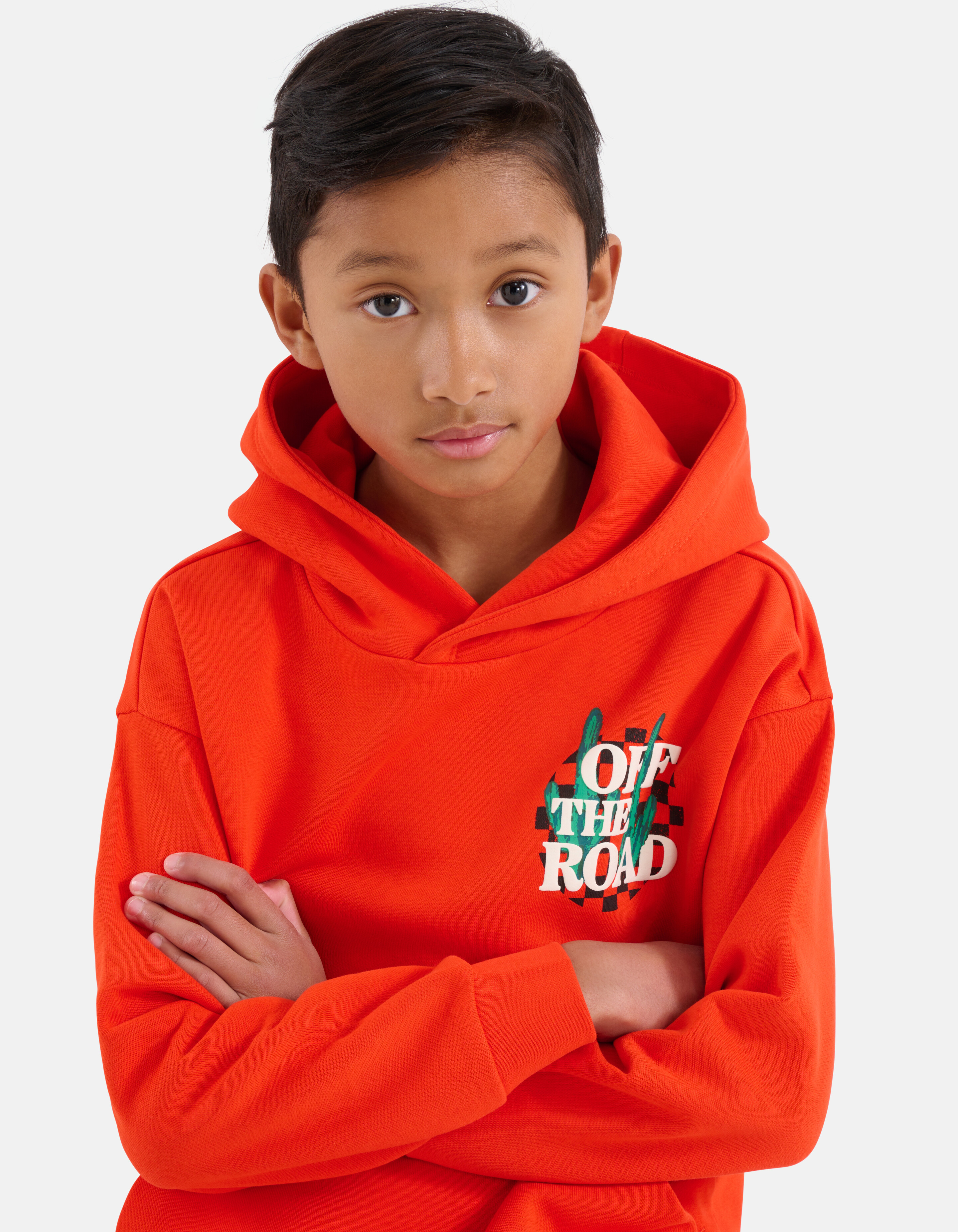 Artwork Hoodie Rood SHOEBY BOYS