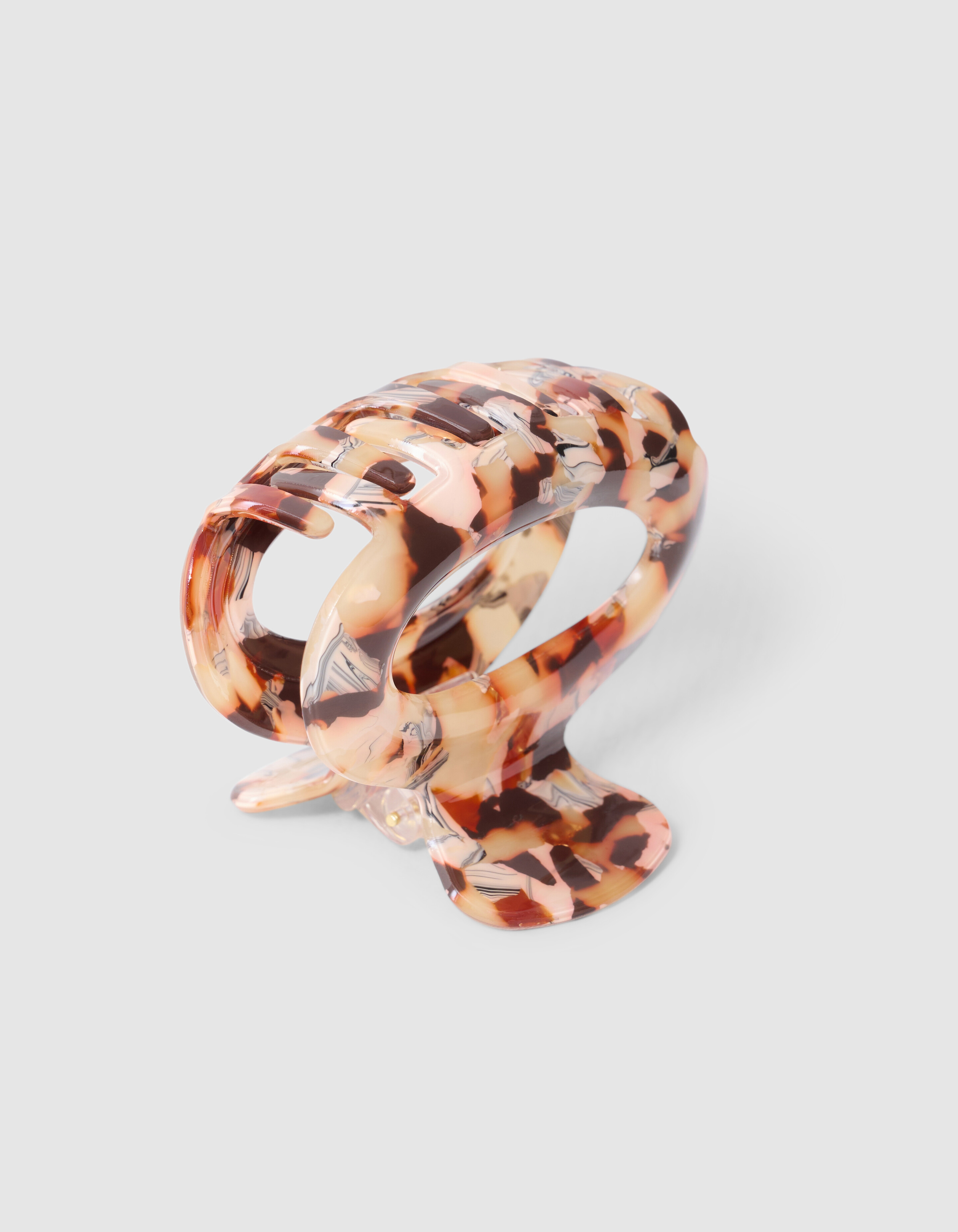 Bulky Haarklem Donkerbruin SHOEBY ACCESSOIRES