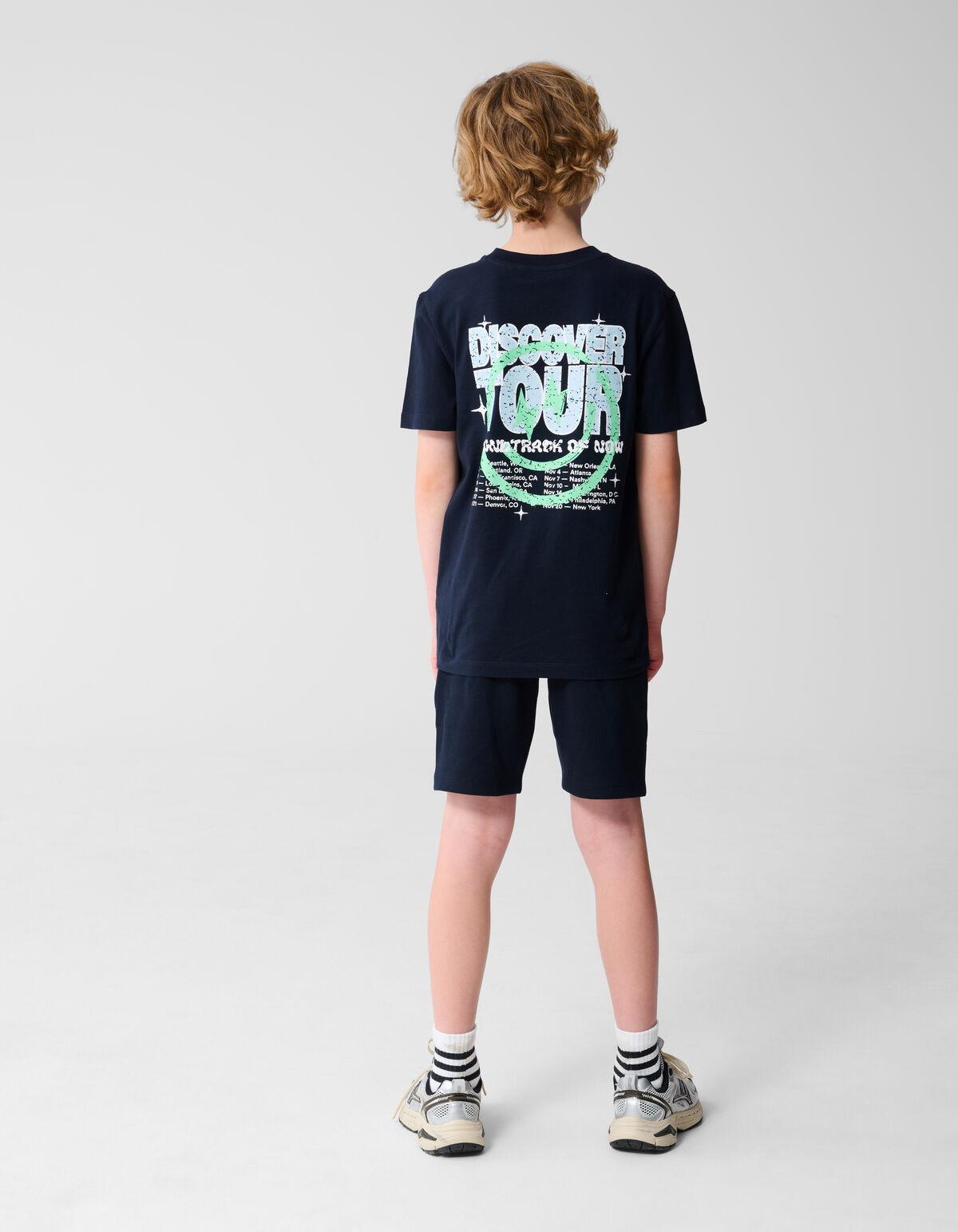Pique Short Donkerblauw SHOEBY BOYS